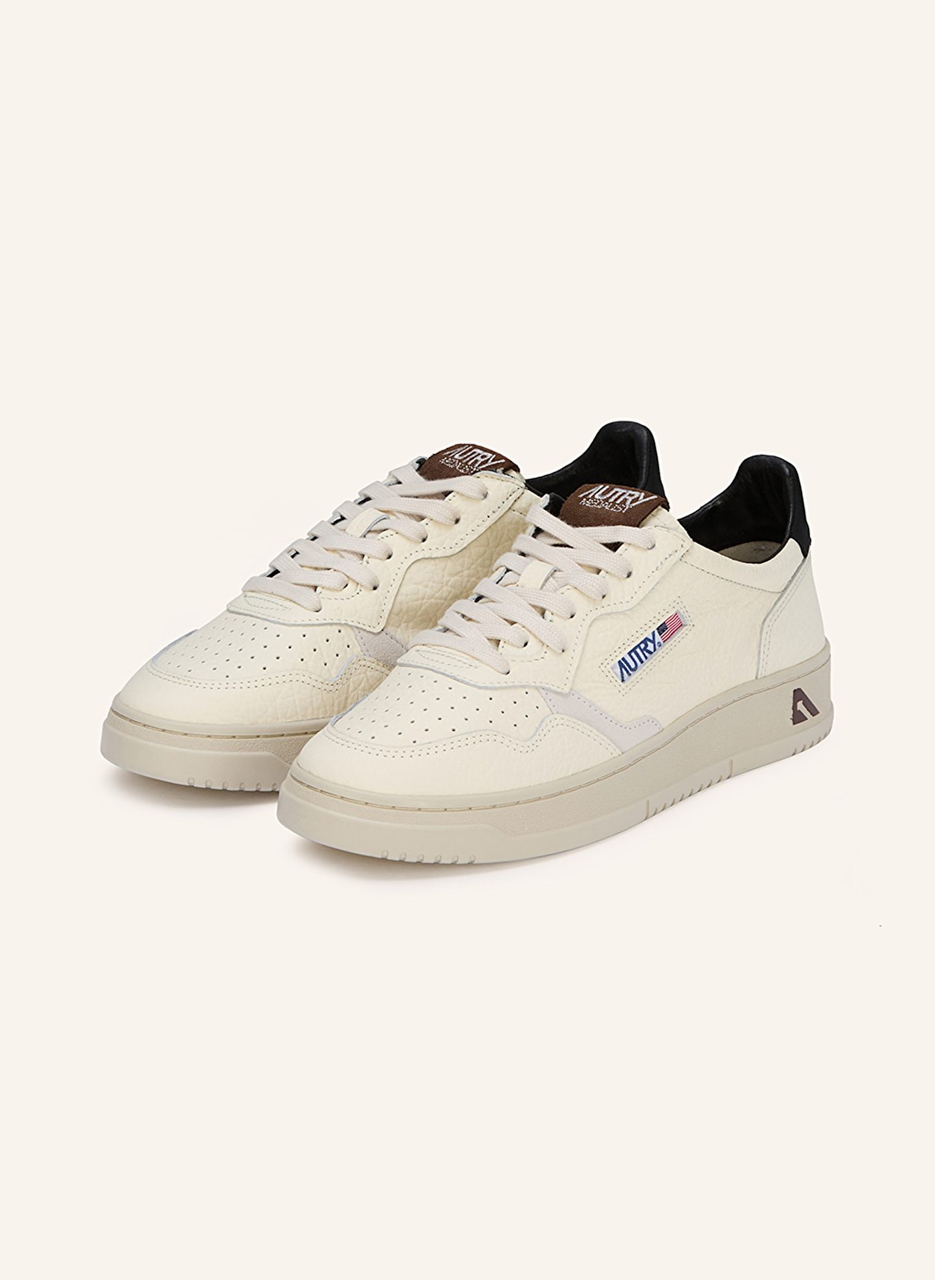 AUTRY MEDALIST ELEPHANT sneaker: CREAM / BLACK