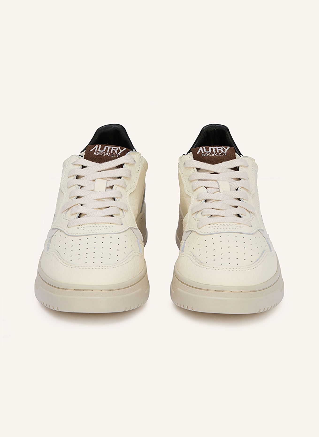 AUTRY MEDALIST ELEPHANT sneaker: CREAM / BLACK