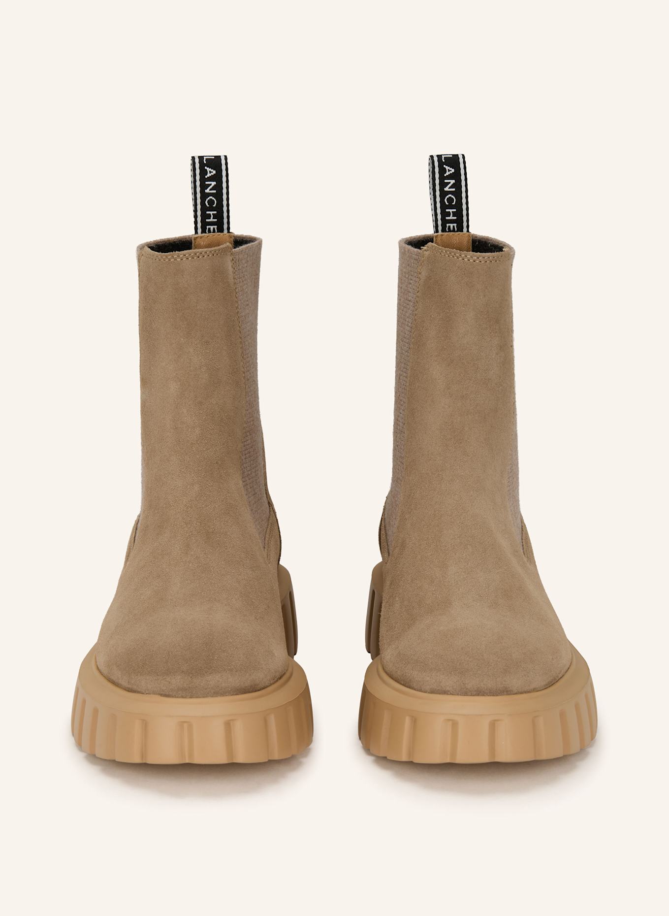 VOILE BLANCHE Chelsea-Boots GRENELLE: HELLBRAUN