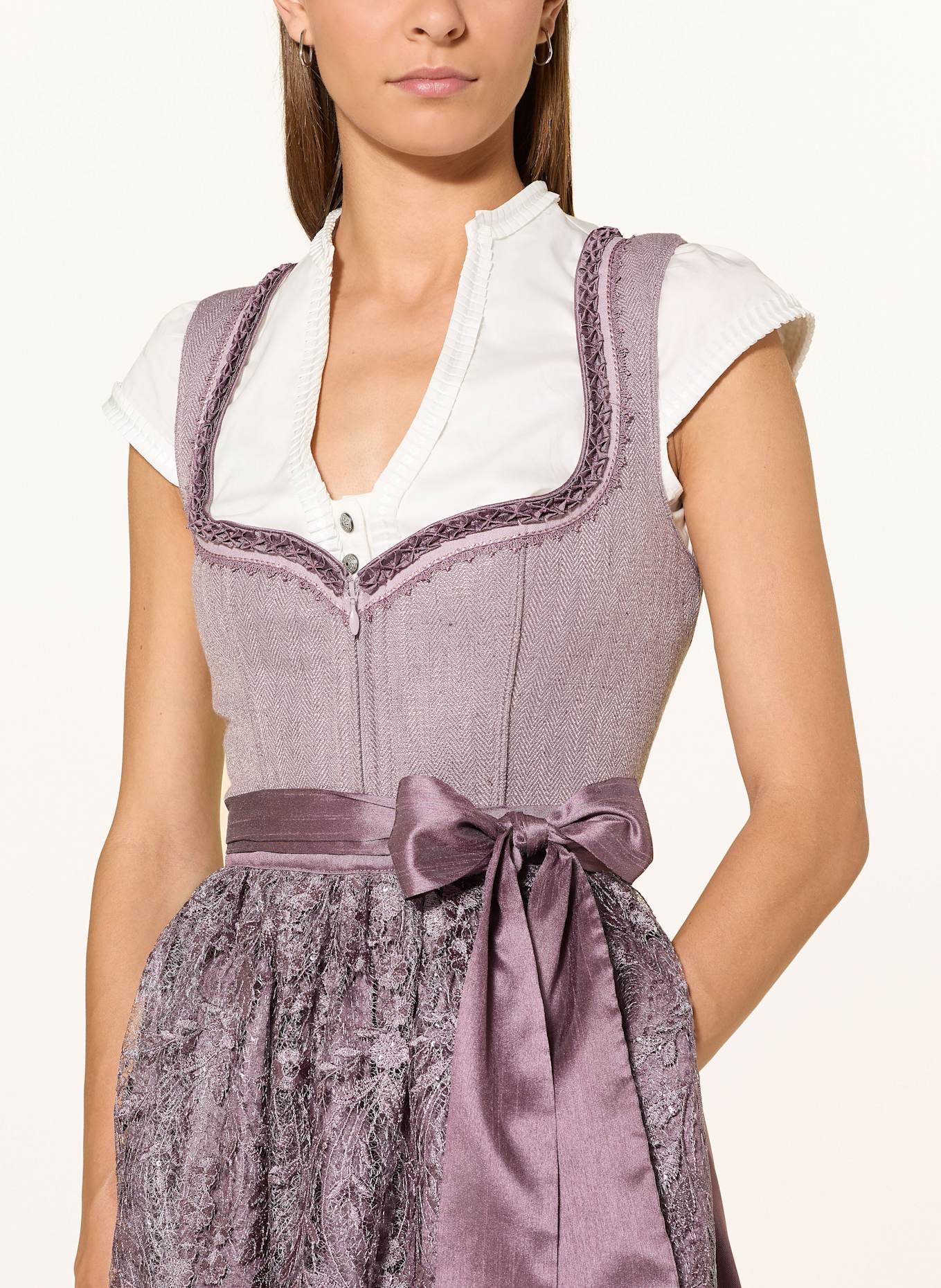 KRÜGER Dirndl KATRINA: LILA / HELLLILA