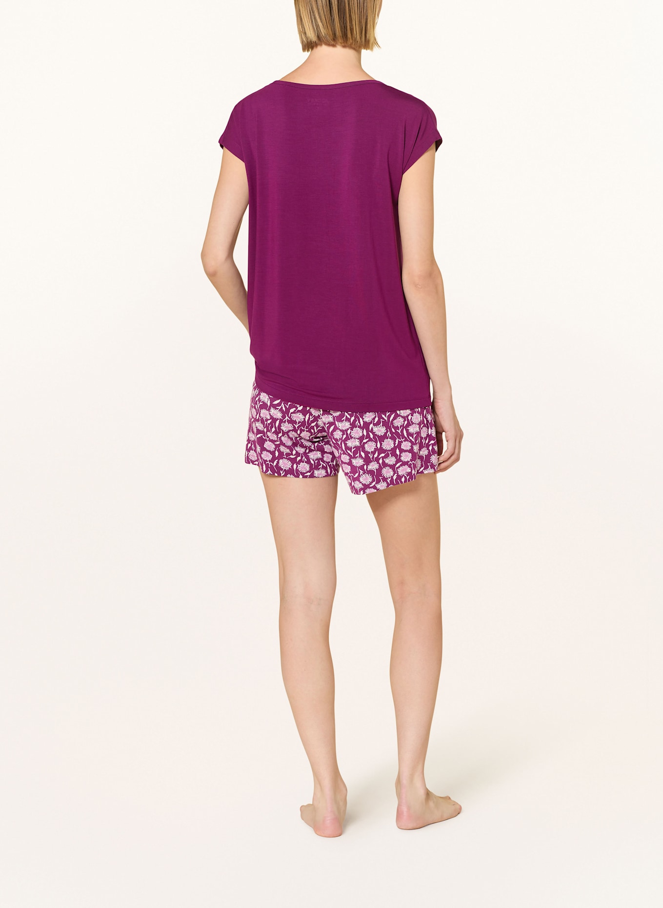 JOCKEY Schlafshorts SUPERSOFT LOUNGE: FUCHSIA/ ECRU