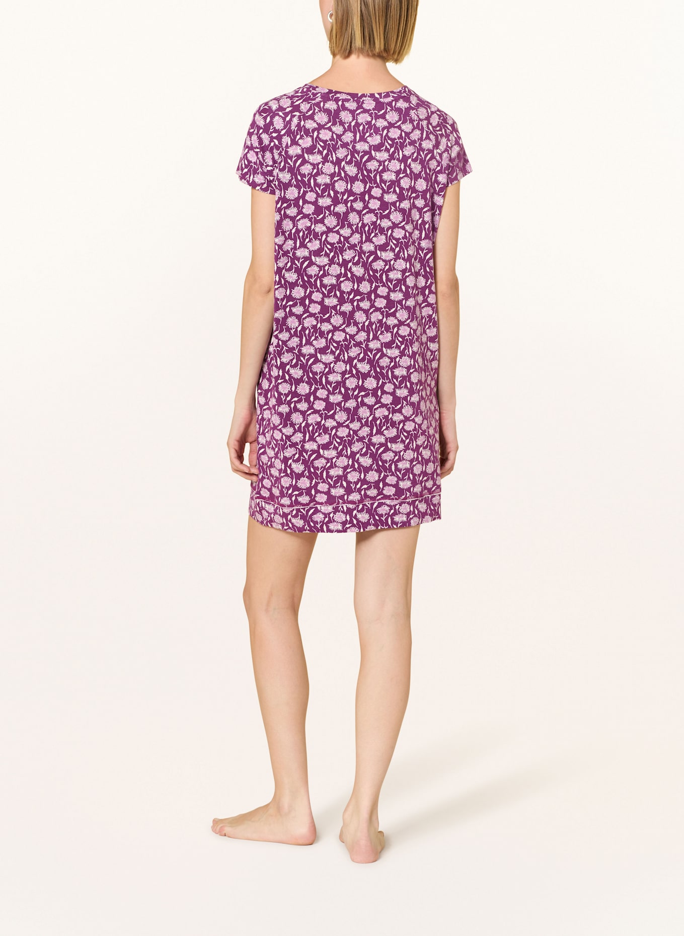 JOCKEY Nachthemd SUPERSOFT LOUNGE: FUCHSIA / ECRU