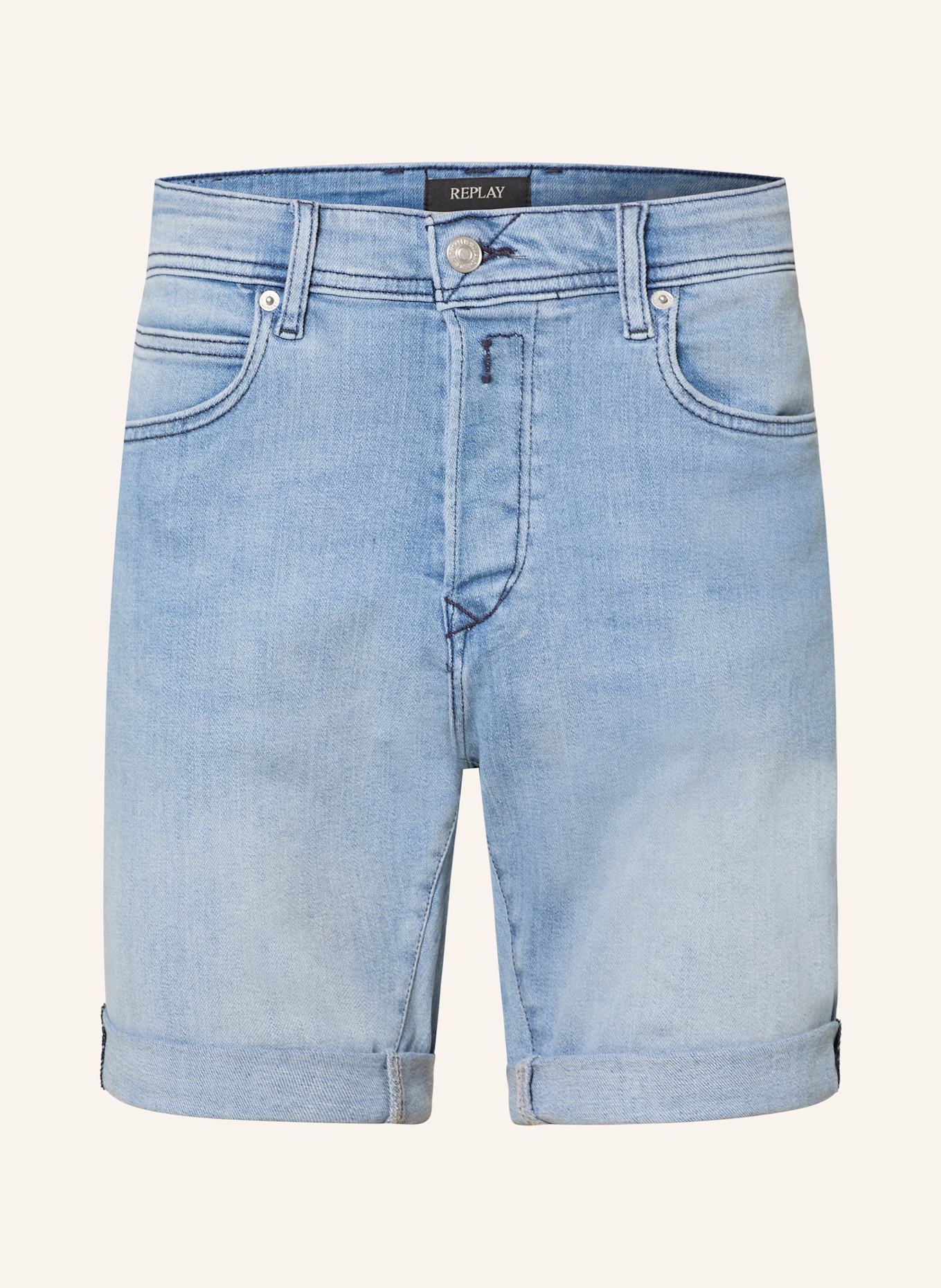 REPLAY Jeansshorts RBJ. 981 Tapered Fit: 010 LIGHT BLUE
