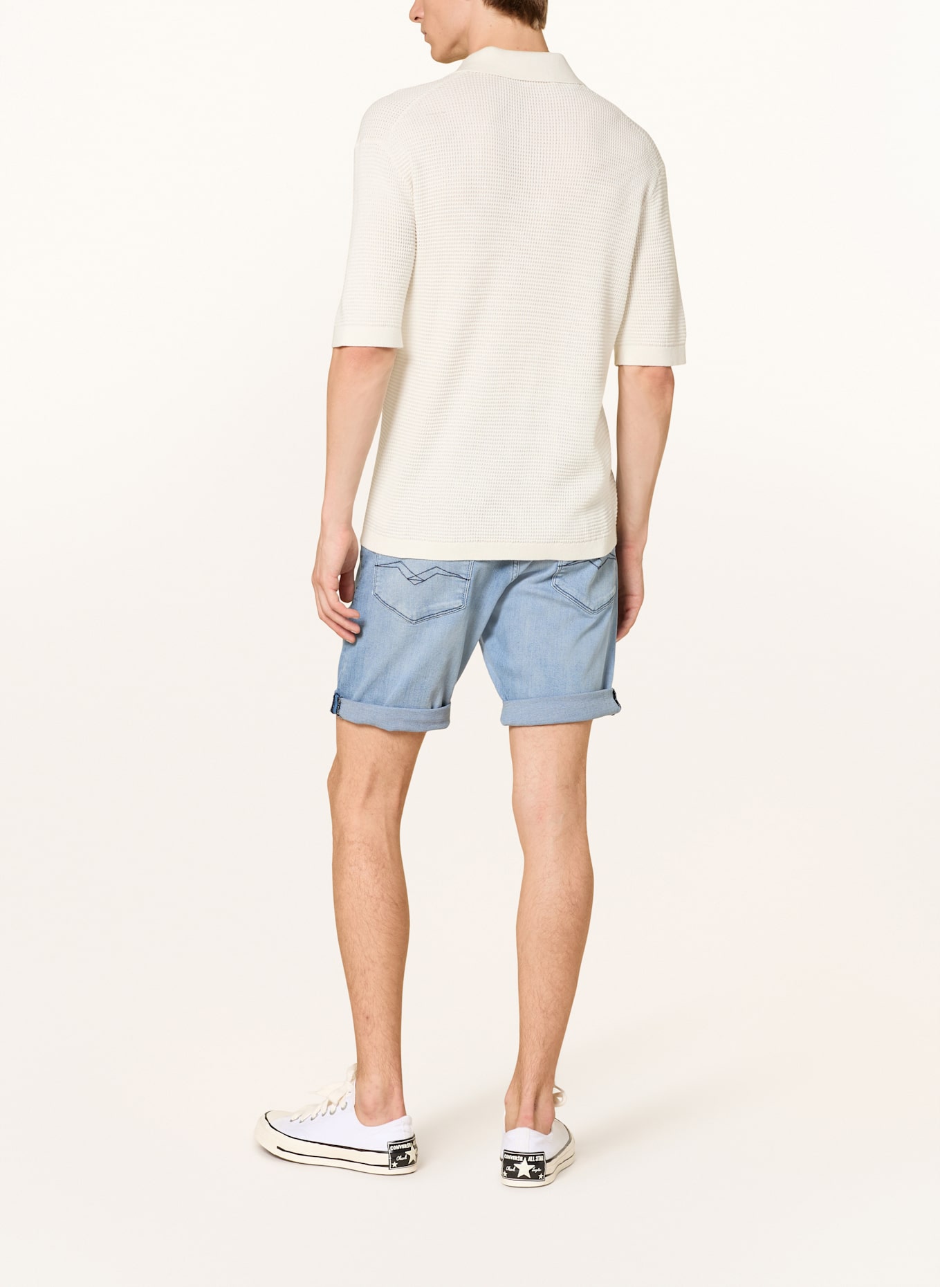 REPLAY Jeansshorts RBJ. 981 Tapered Fit: 010 LIGHT BLUE