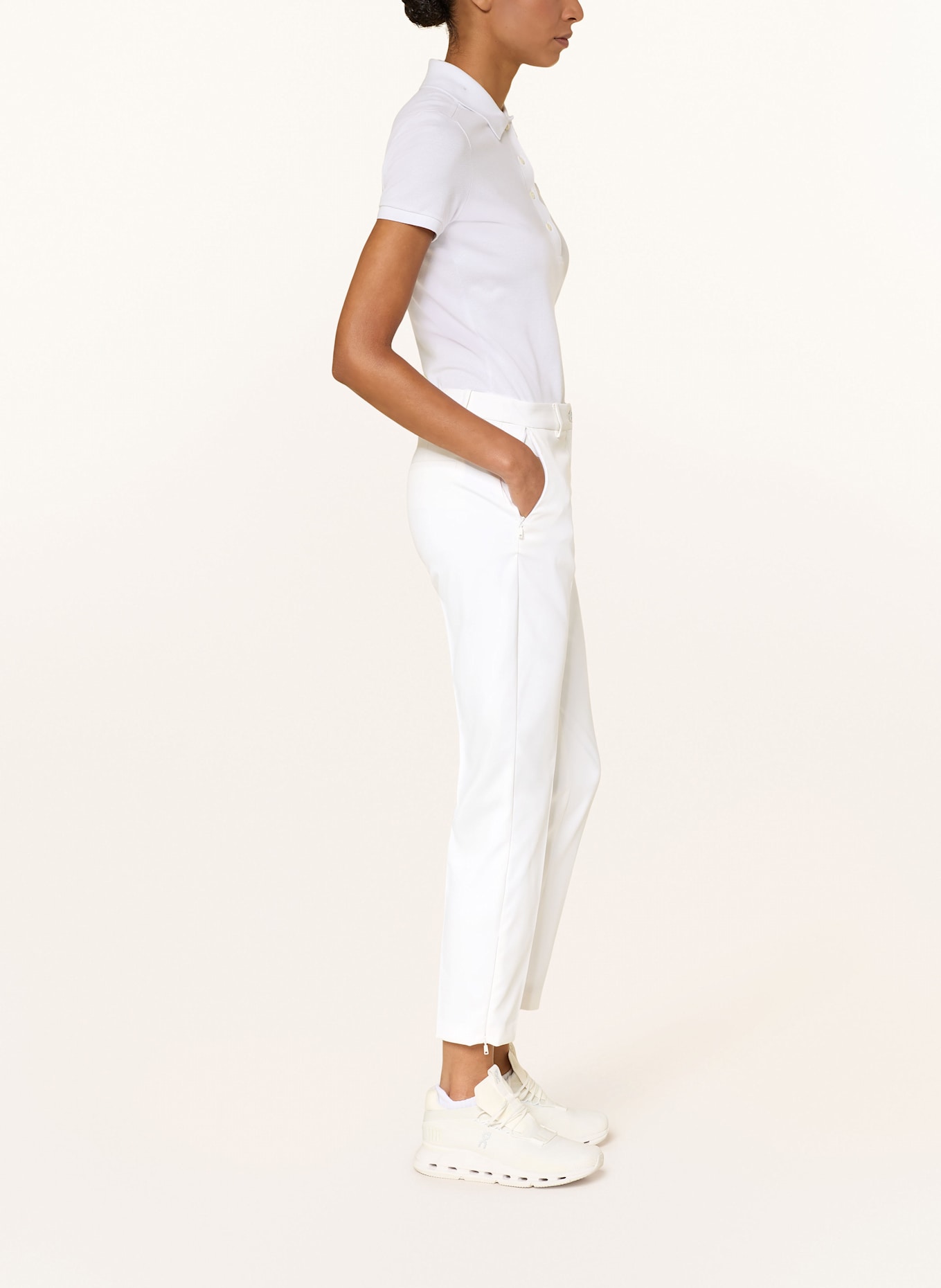 J.LINDEBERG Golfhose: WEISS