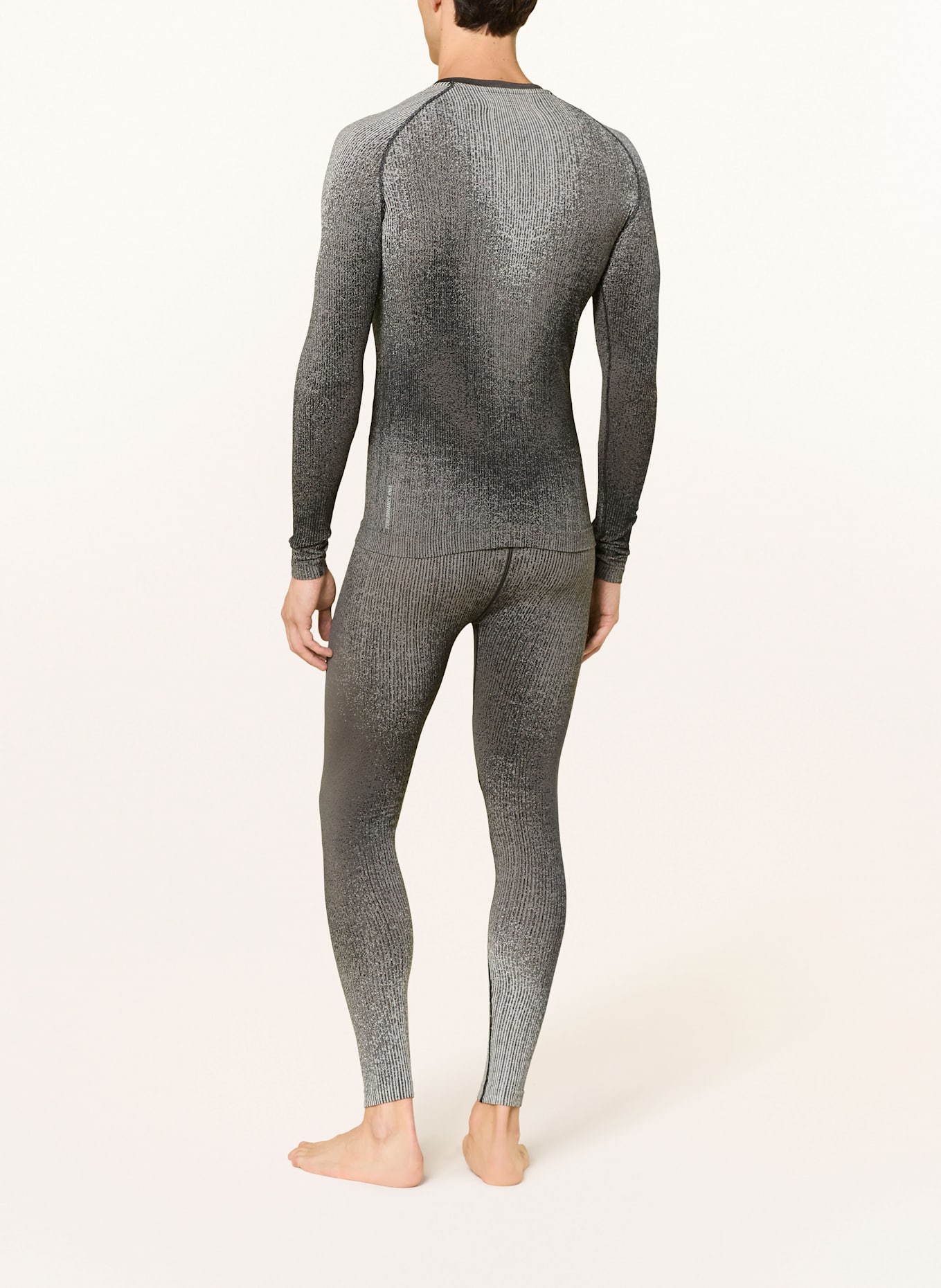 odlo Midlayer: SCHWARZ / GRAU