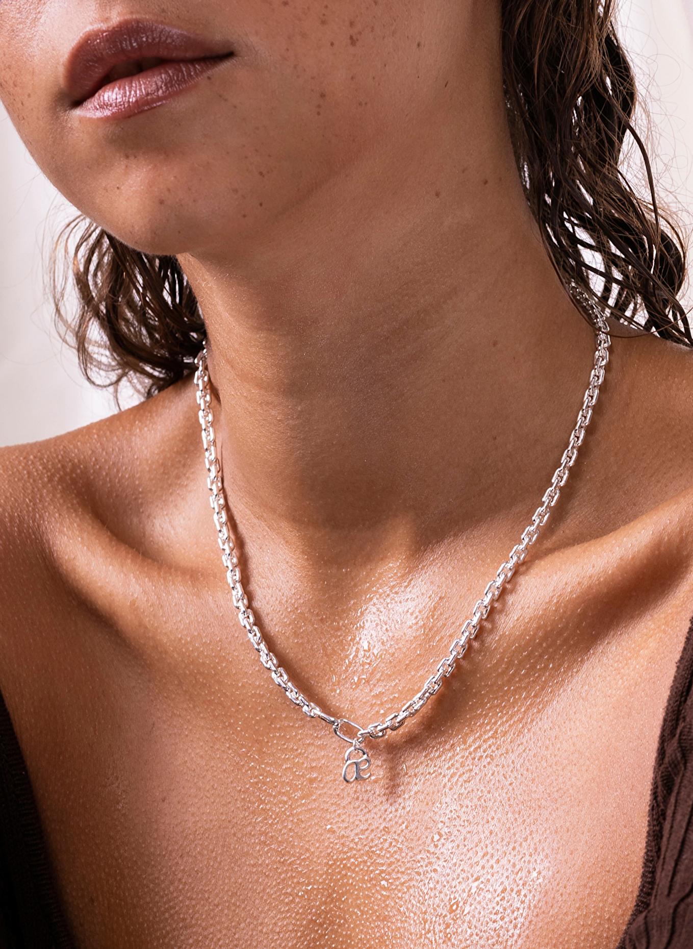 ariane ernst Halskette ICONIC CHAIN: SILBER