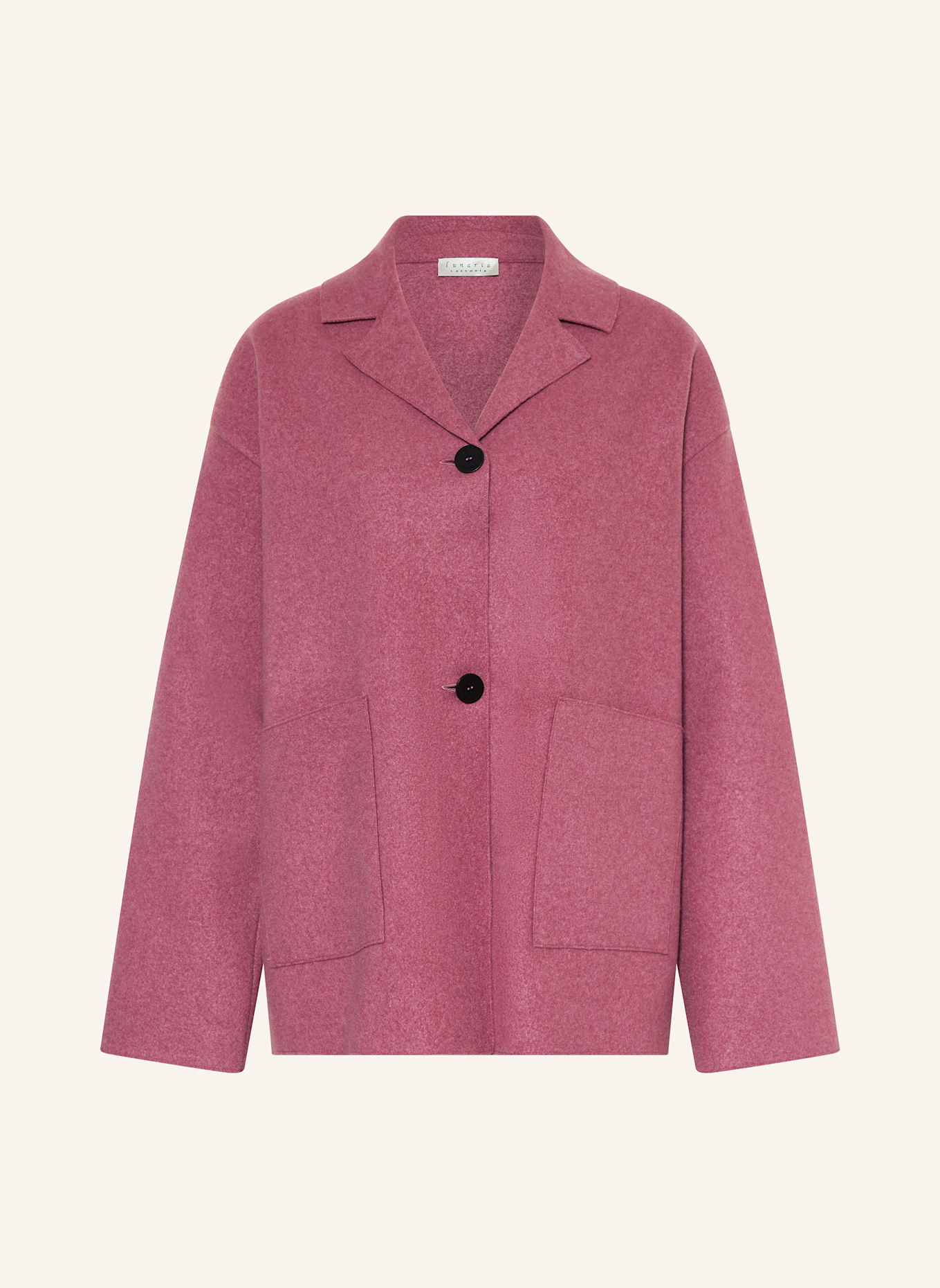 lunaria cashmere Bunda z kašmíru: RŮŽOVÁ