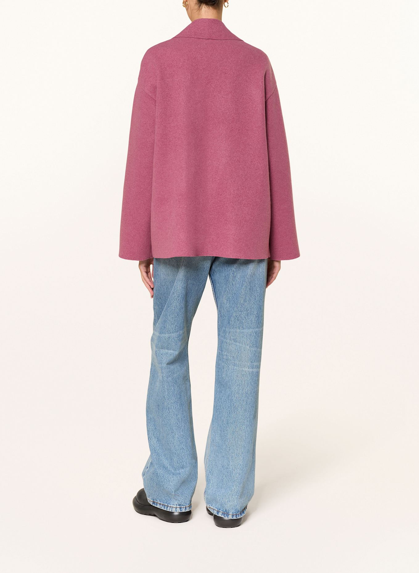 lunaria cashmere Bunda z kašmíru: RŮŽOVÁ