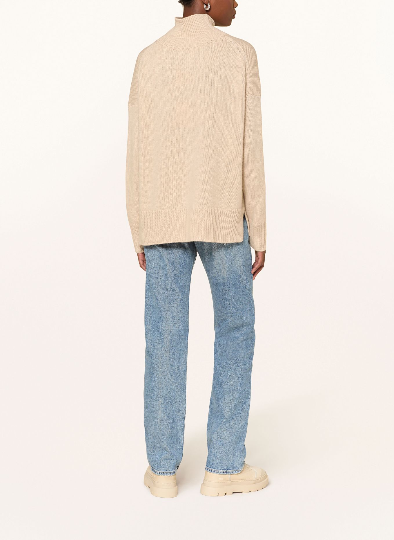 KUJTEN Cashmere-Pullover ULLA: CREME