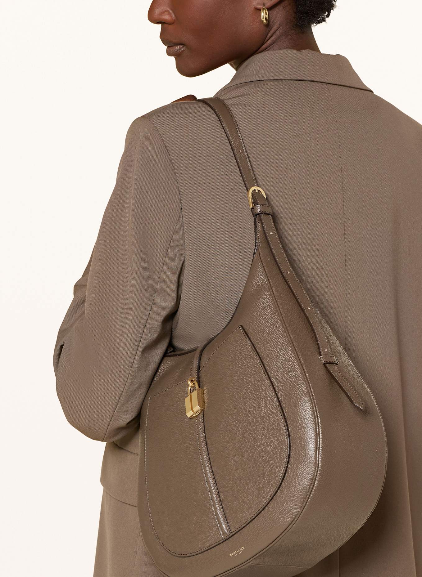 DEMELLIER Beuteltasche SIENA: KHAKI