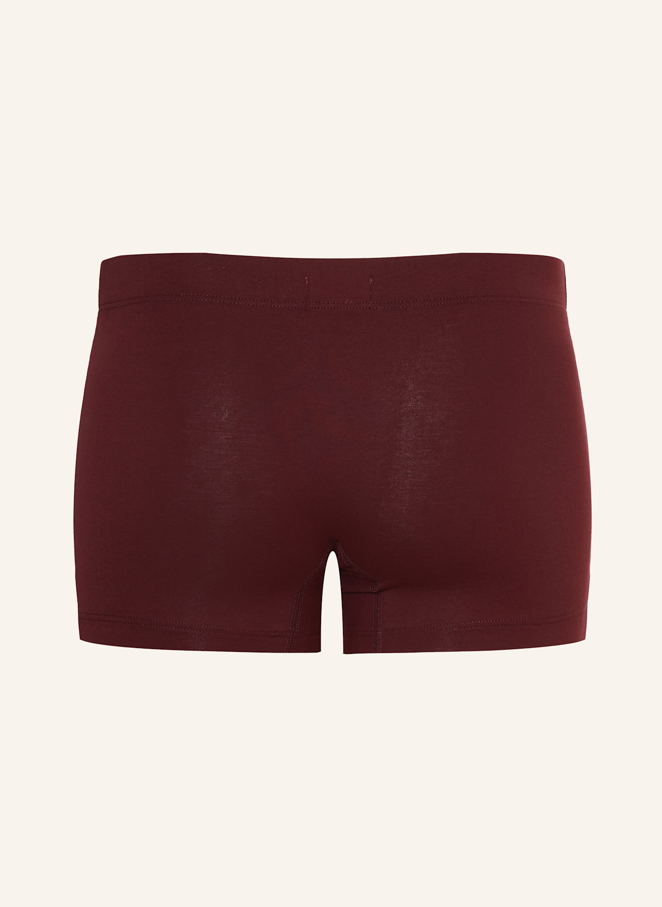 HANRO Bokserki COTTON ESSENTIALS, 2 szt.: CIEMNOCZERWONY / SZARONIEBIESKI