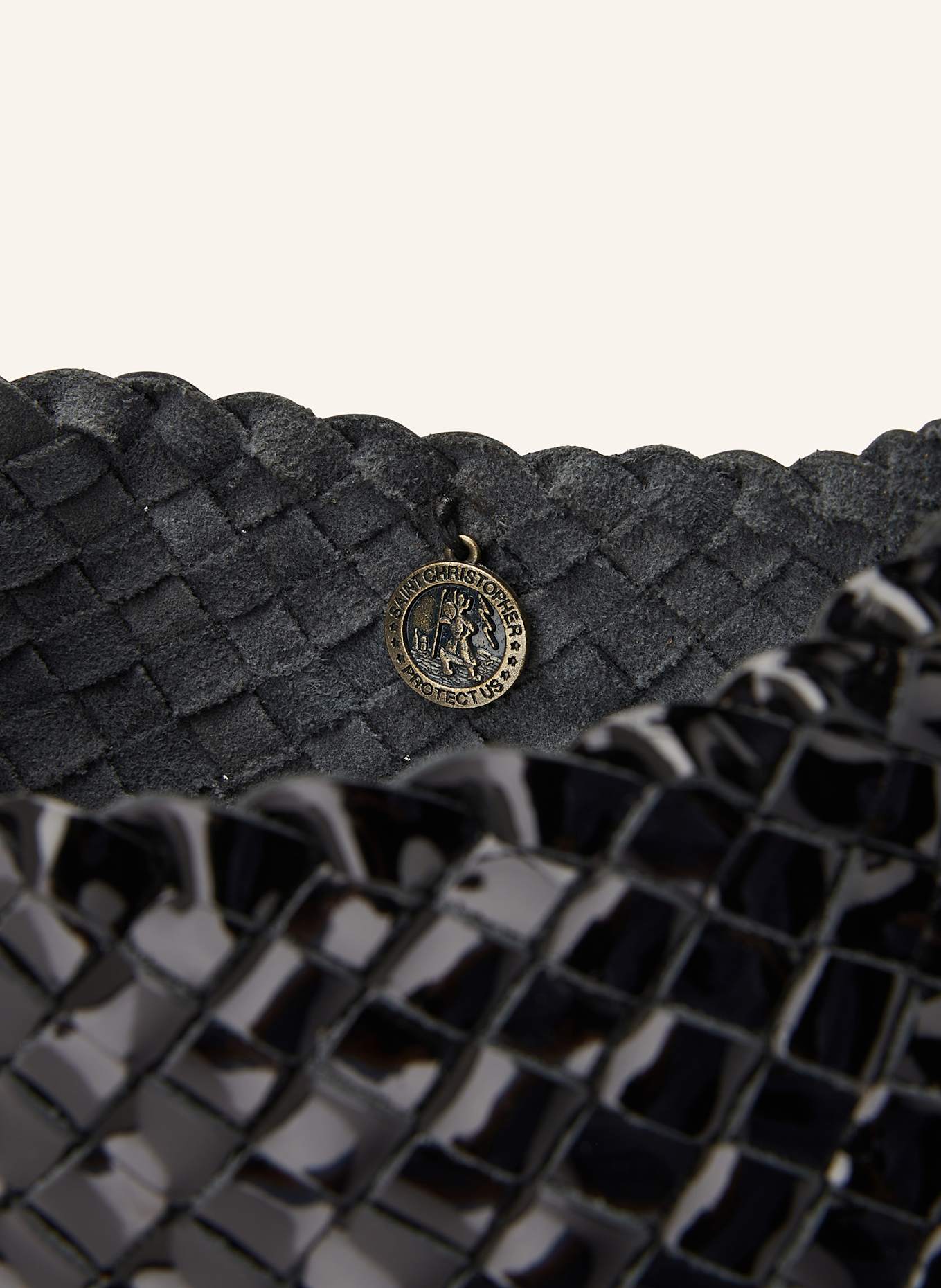 DRAGON DIFFUSION Schultertasche ROSANNA MINI: SCHWARZ