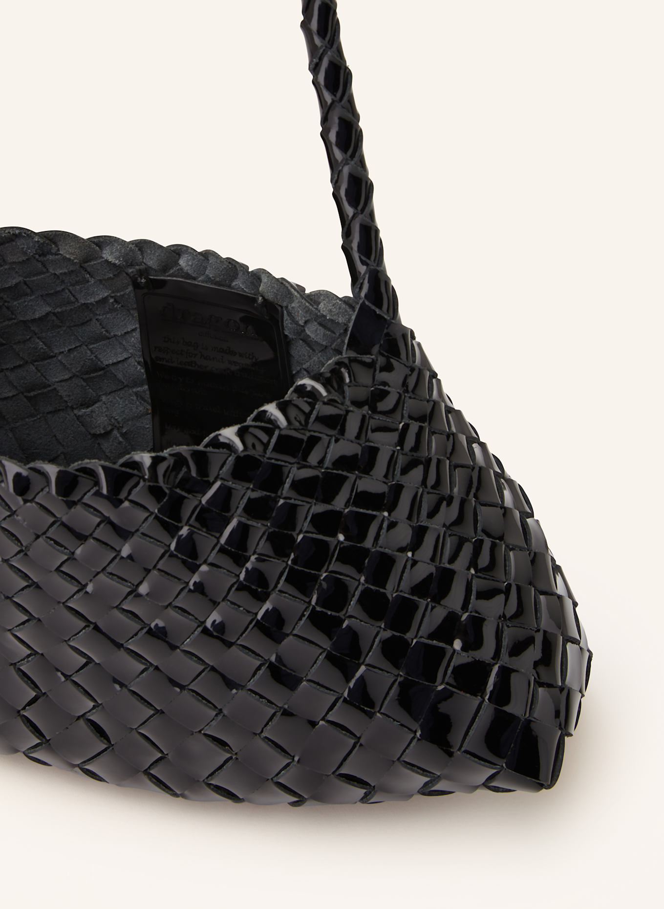 DRAGON DIFFUSION Schultertasche ROSANNA MINI: SCHWARZ