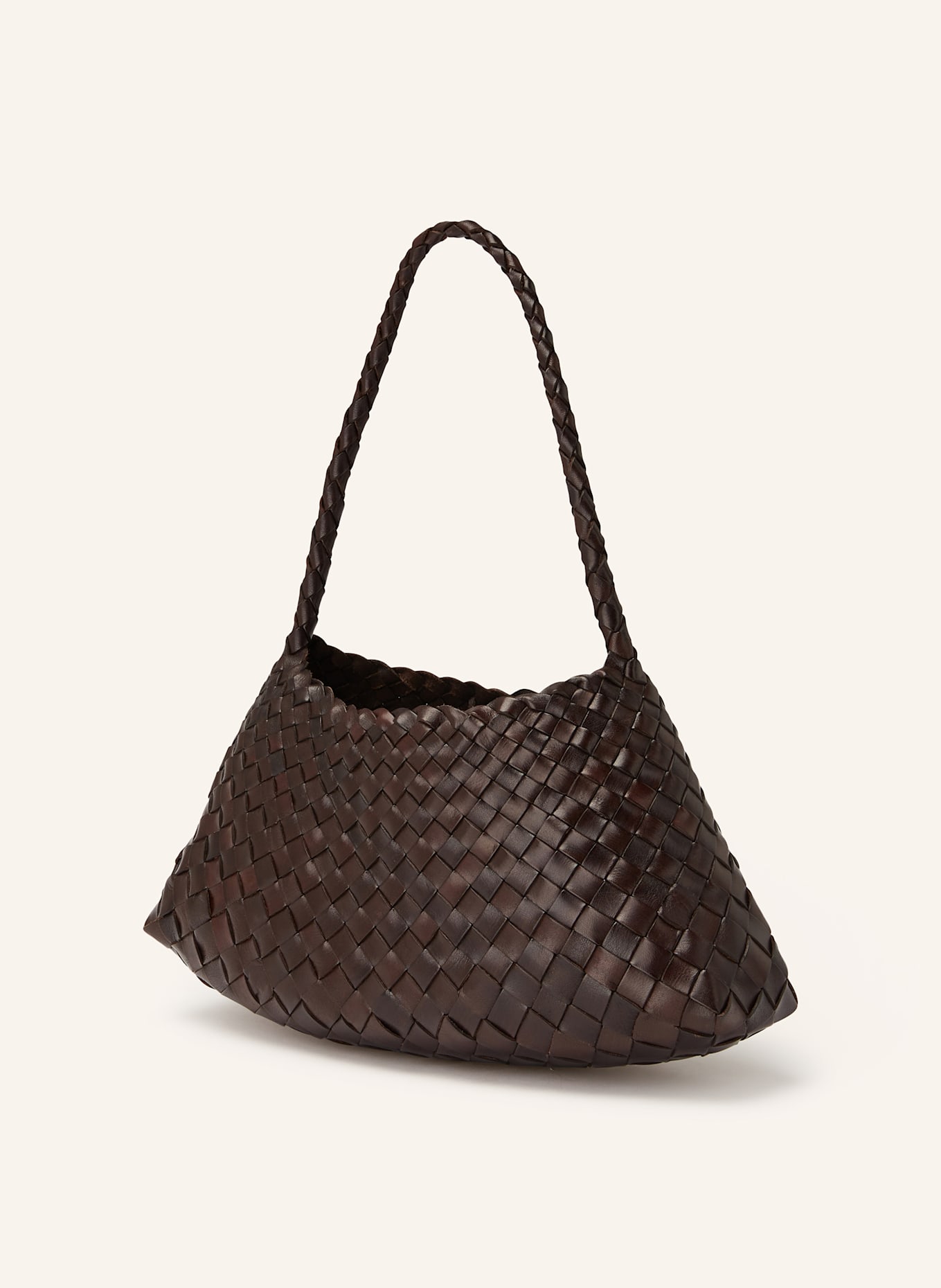 DRAGON DIFFUSION Schultertasche ROSANNA MINI: DUNKELBRAUN