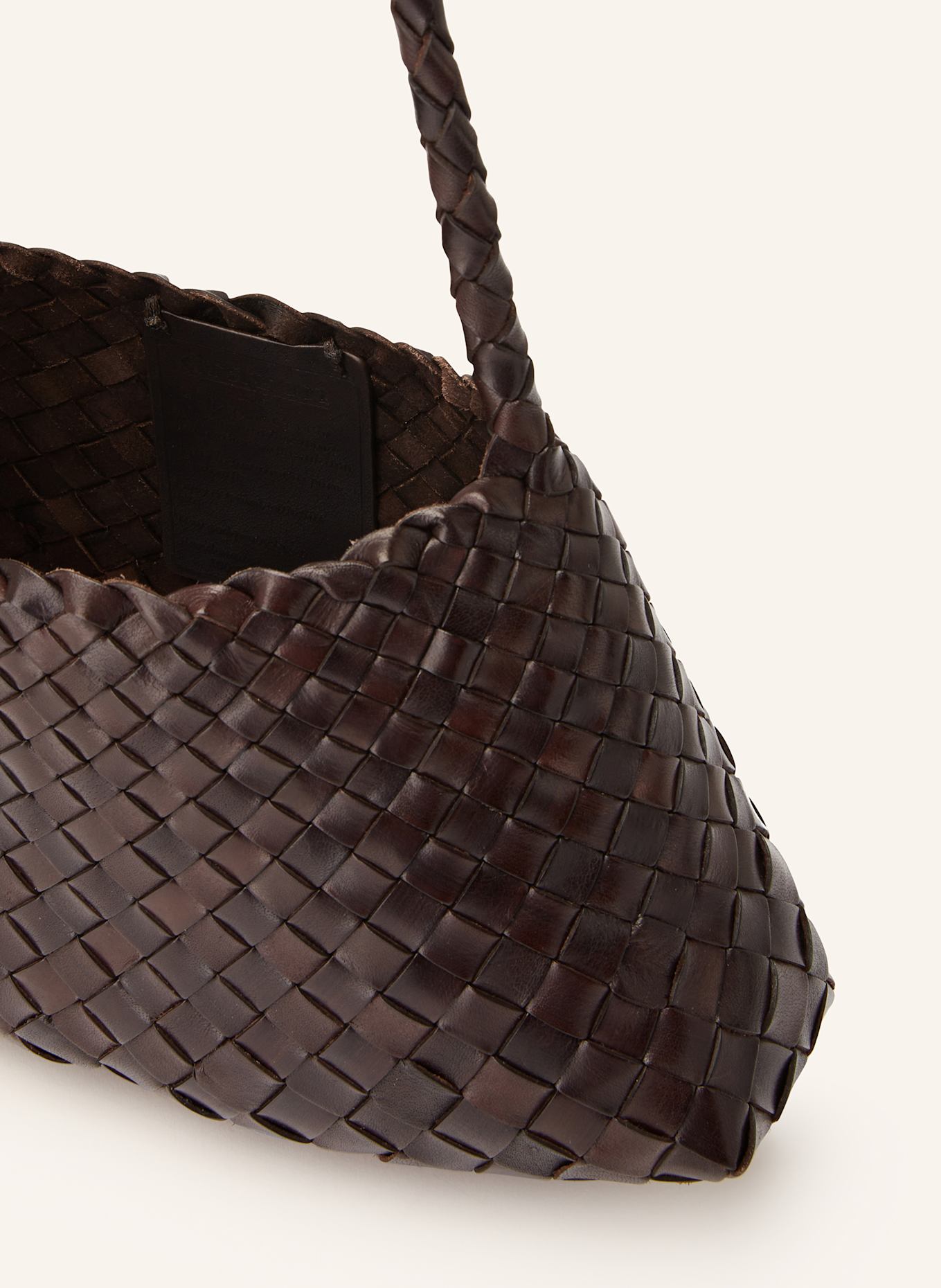 DRAGON DIFFUSION Schultertasche ROSANNA MINI: DUNKELBRAUN