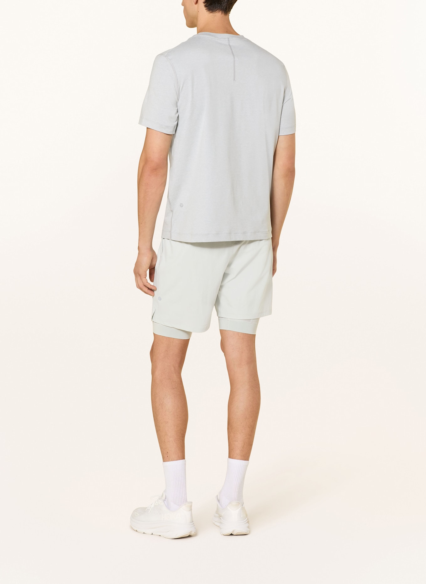 lululemon Tričko CORE: SVĚTLE ŠEDÁ