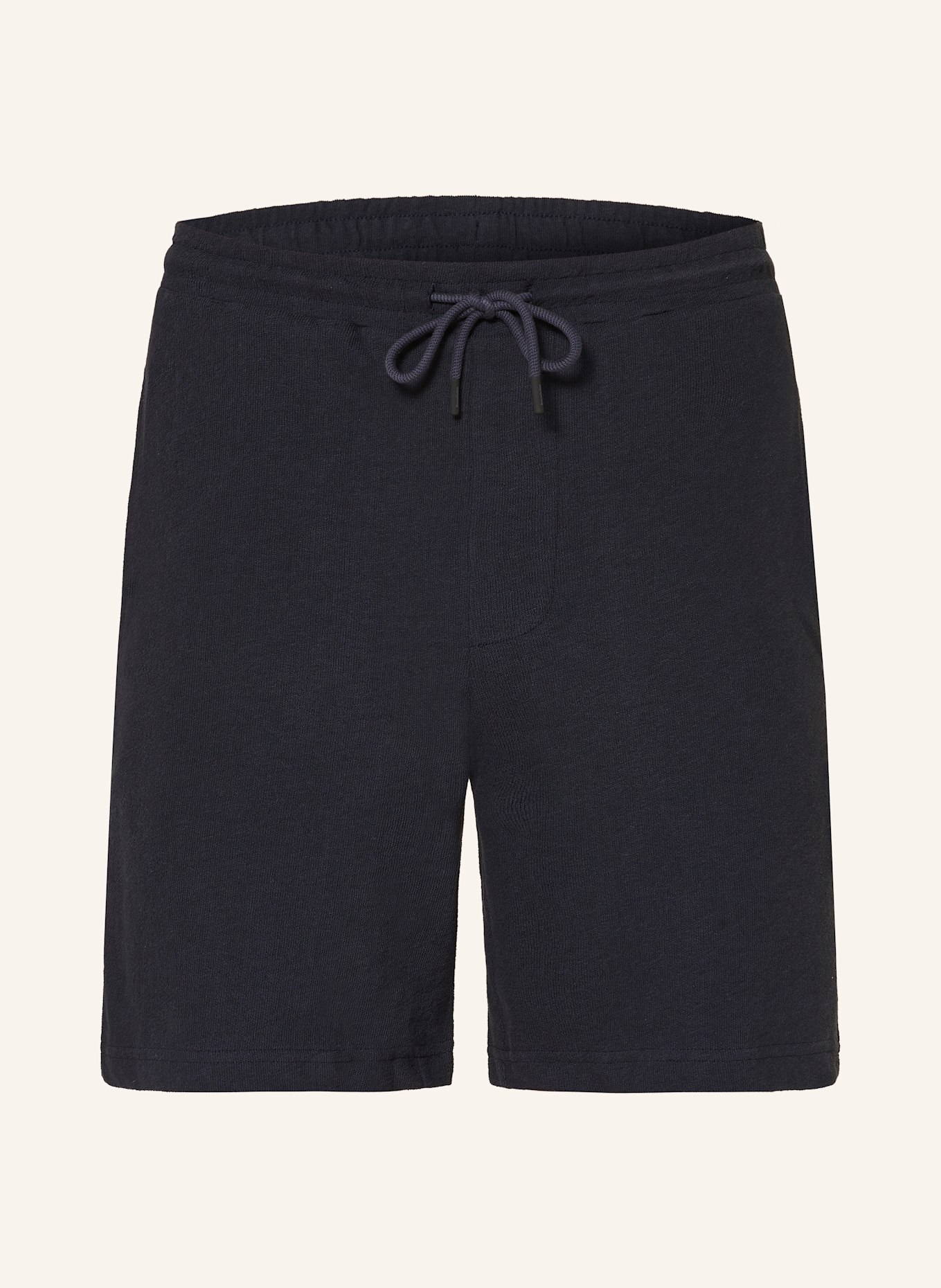 KnowledgeCotton Apparel Jerseyshorts FIG Loose Fit: DUNKELBLAU