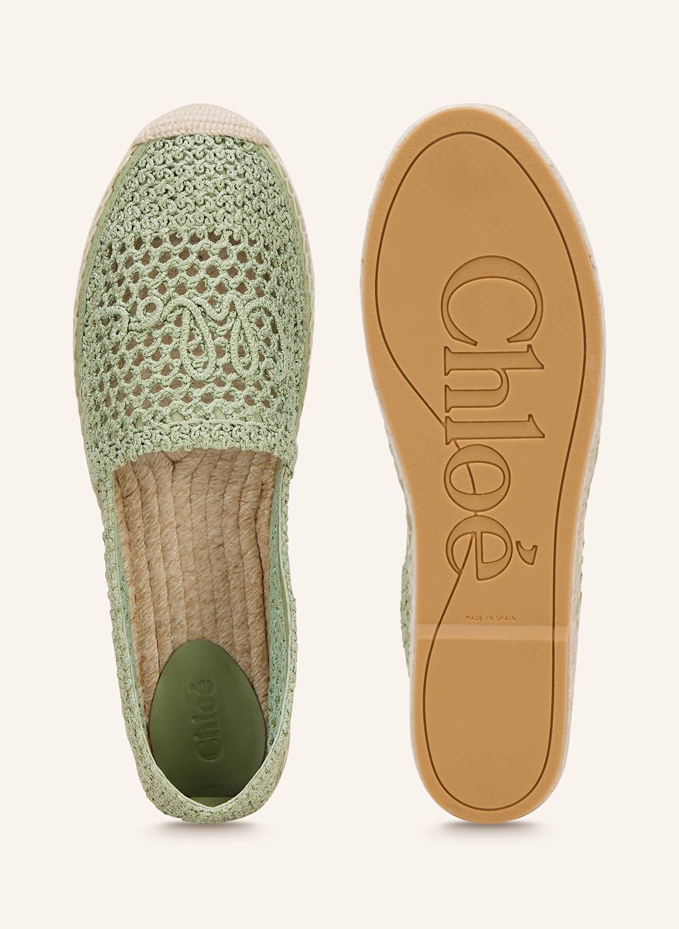 Chloé Espadrilles ISLA: 31J MINT