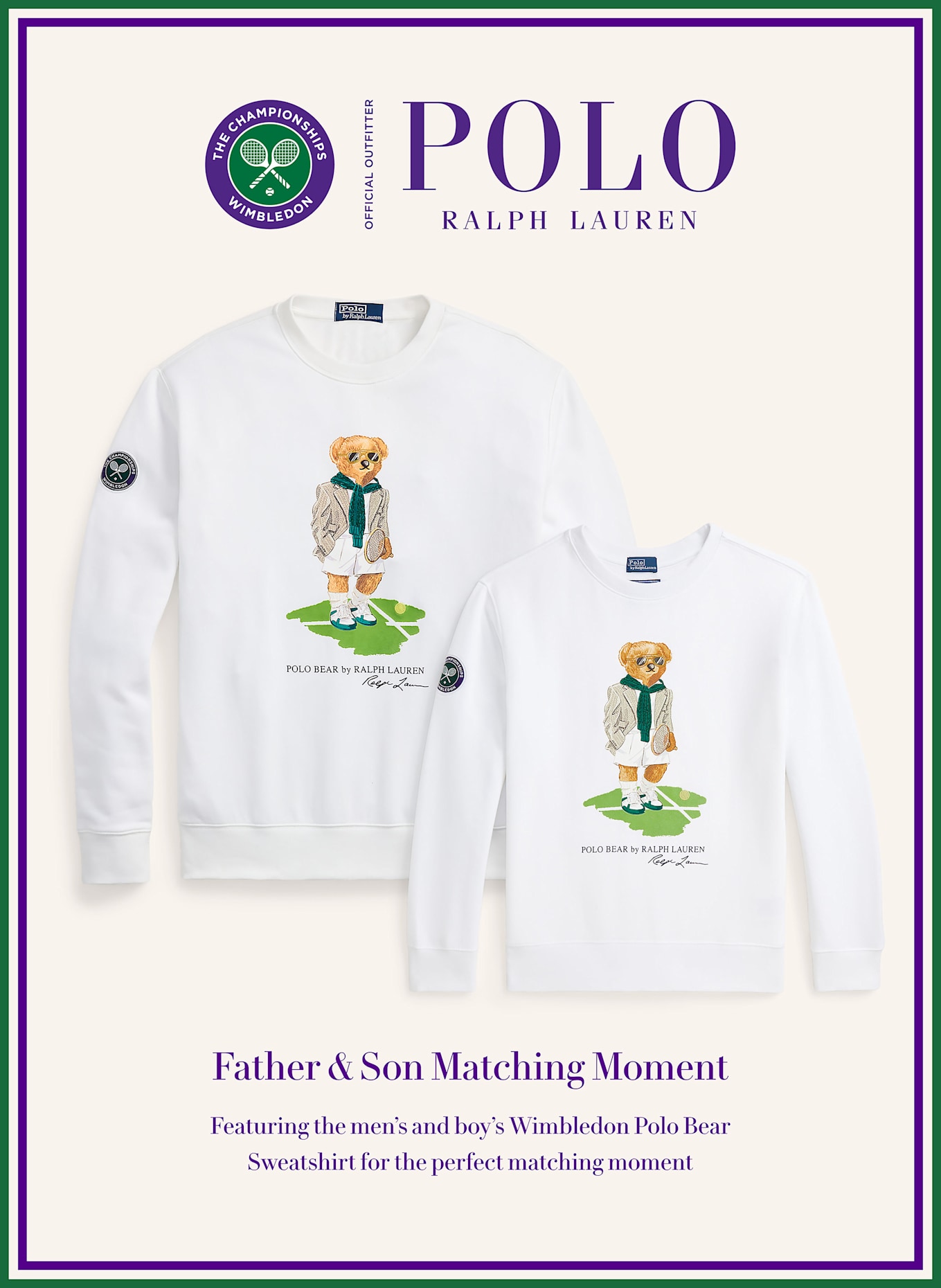 POLO RALPH LAUREN Mikina: BÍLÁ