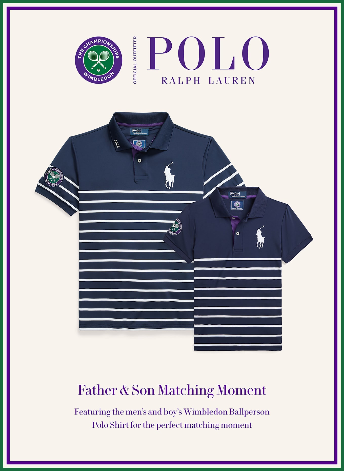 POLO RALPH LAUREN Jersey polo shirt custom slim fit: DARK BLUE / WHITE