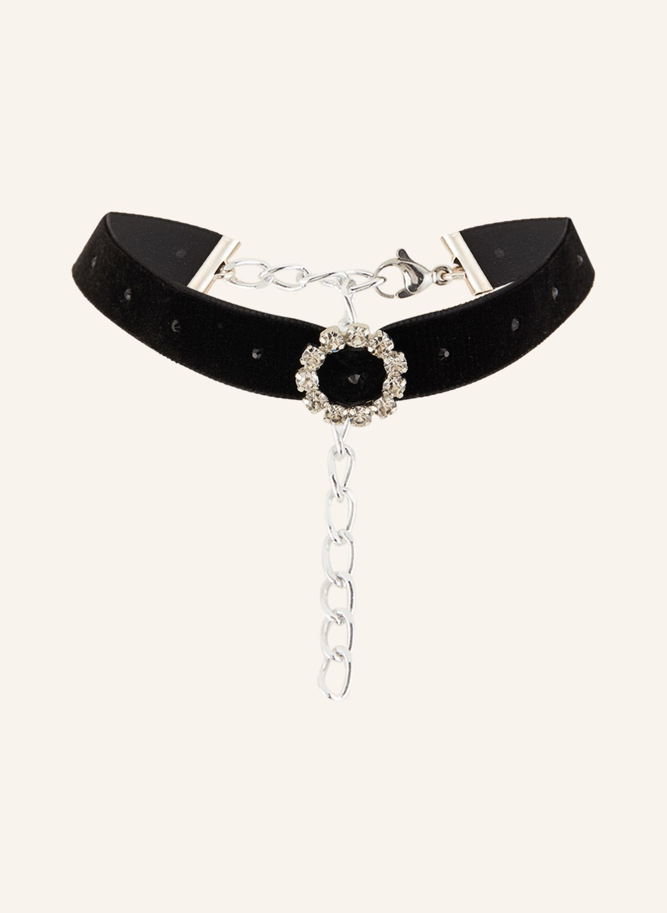 BETTINA SCHARRER Choker: SCHWARZ