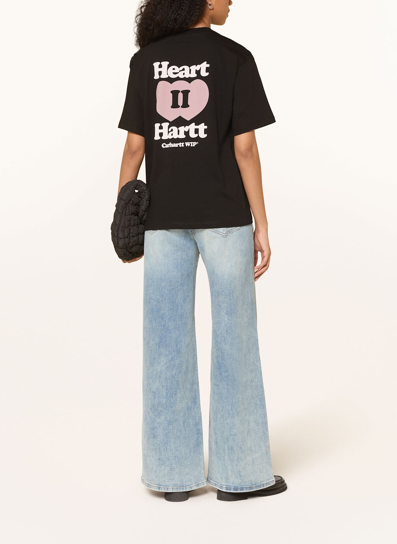 carhartt WIP T-shirt W' S/S HEART: CZARNY