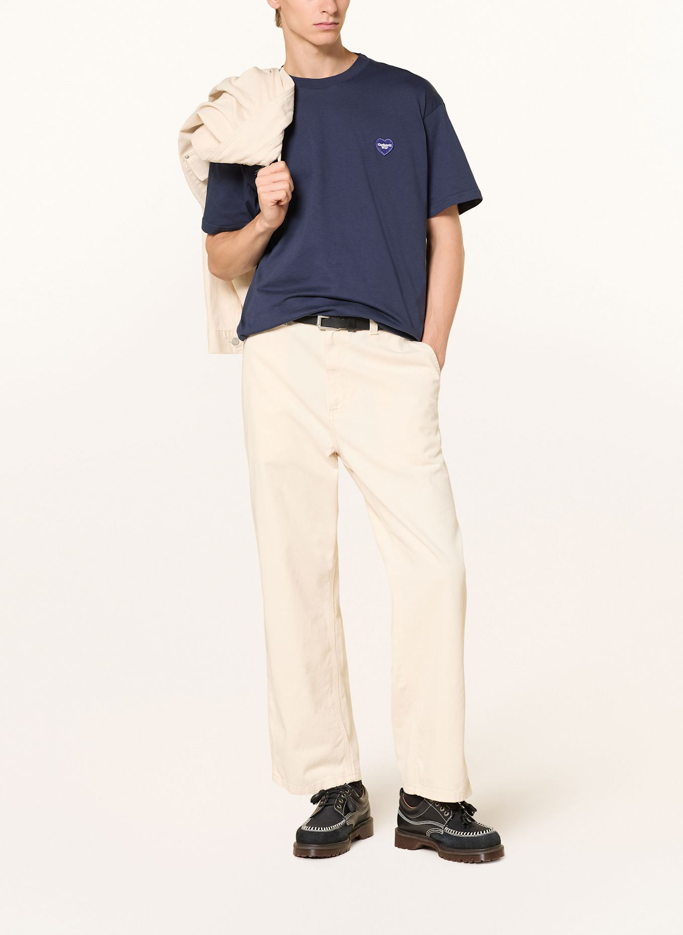 carhartt WIP T-Shirt: DUNKELBLAU