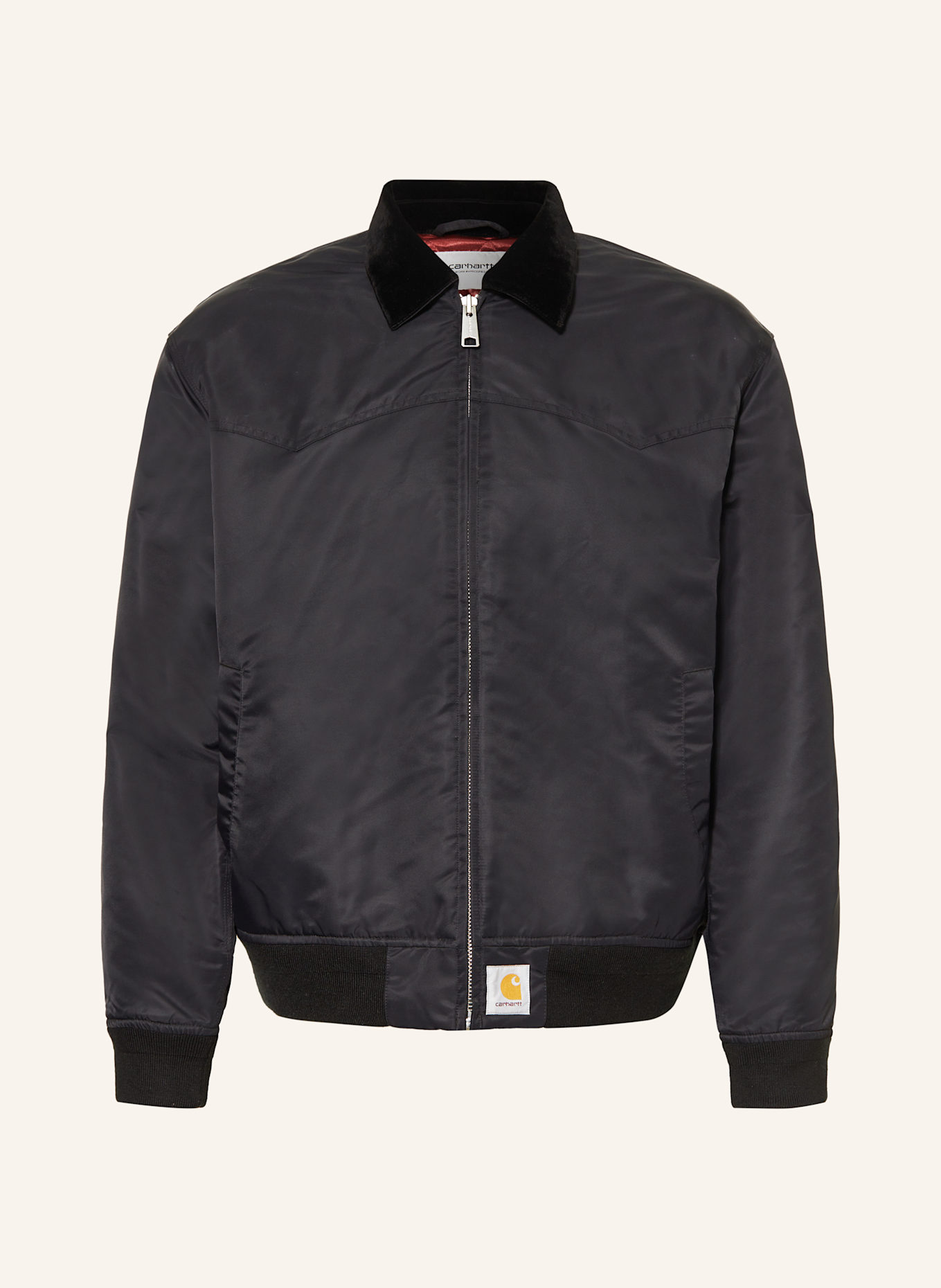 carhartt WIP SANTA FE bomber jacket: BLACK