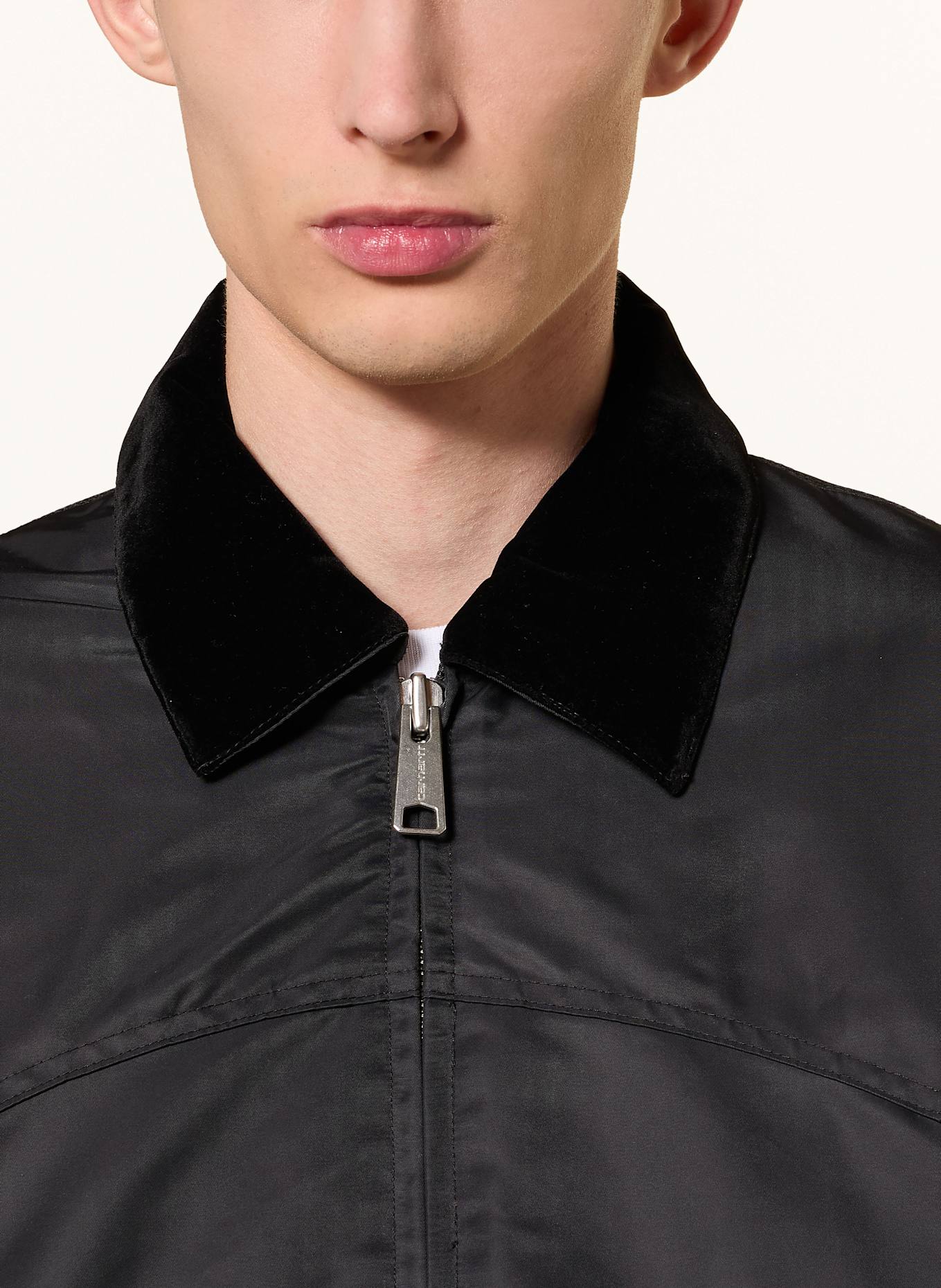 carhartt WIP SANTA FE bomber jacket: BLACK