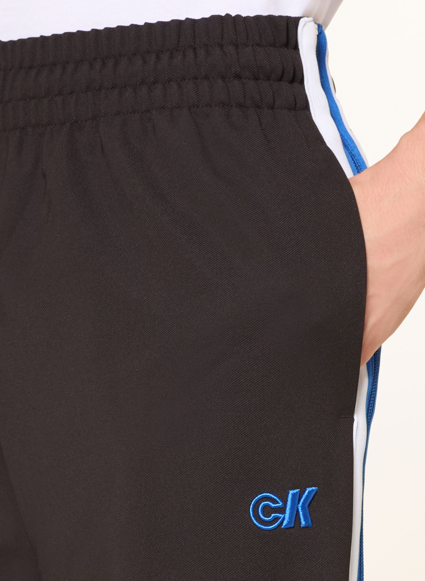 Calvin Klein Jeans Track Pants: SCHWARZ