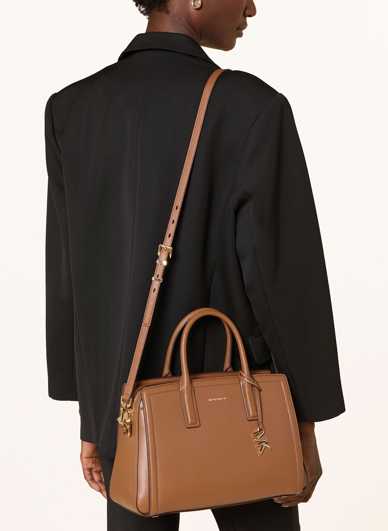 MICHAEL KORS Handtasche LAILA MEDUIM: COGNAC