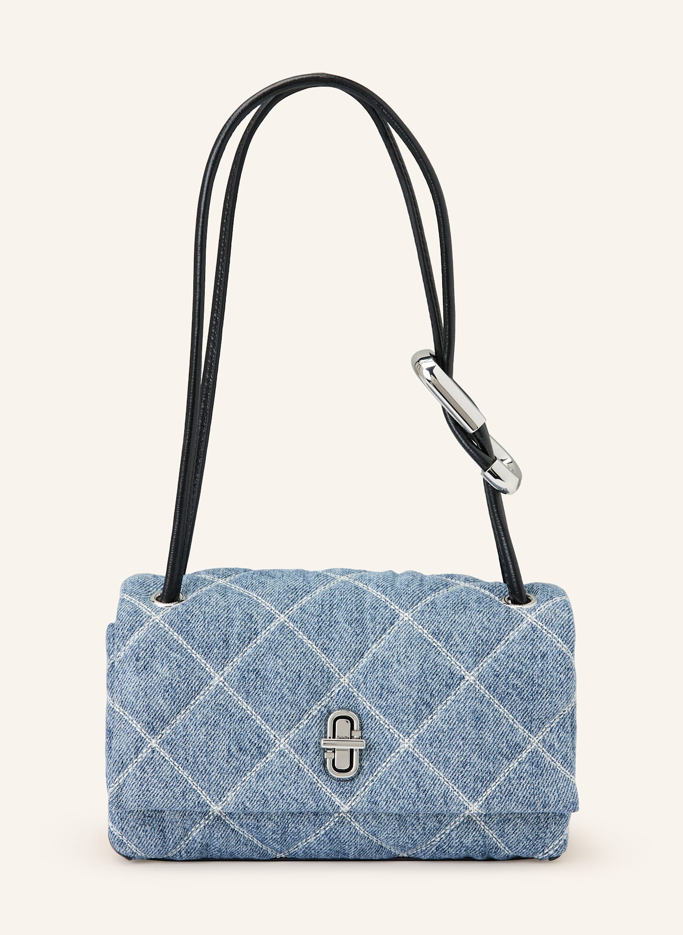MARC JACOBS Torba na ramię THE MINI DUAL: NIEBIESKI