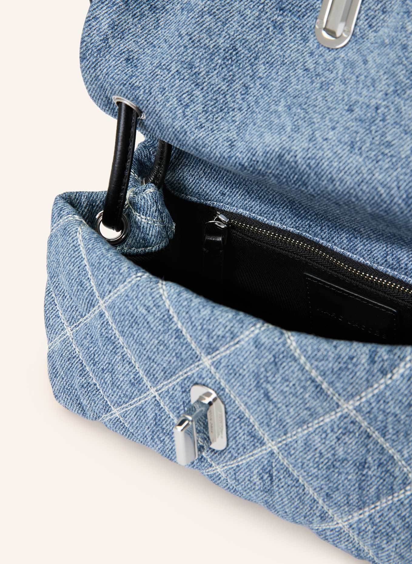 MARC JACOBS Torba na ramię THE MINI DUAL: NIEBIESKI