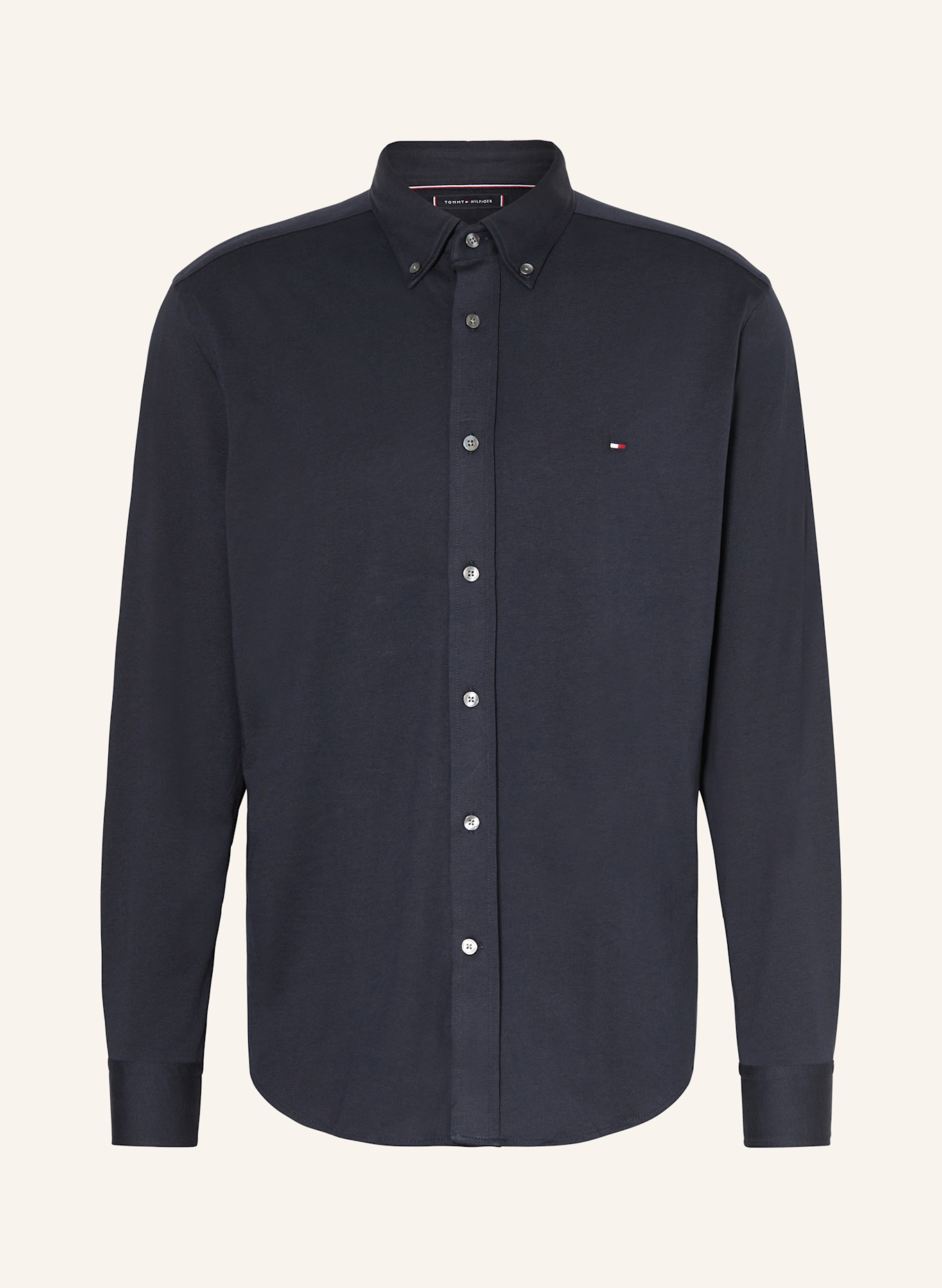 TOMMY HILFIGER Hemd PERFORMANCE Regular Fit: DUNKELBLAU