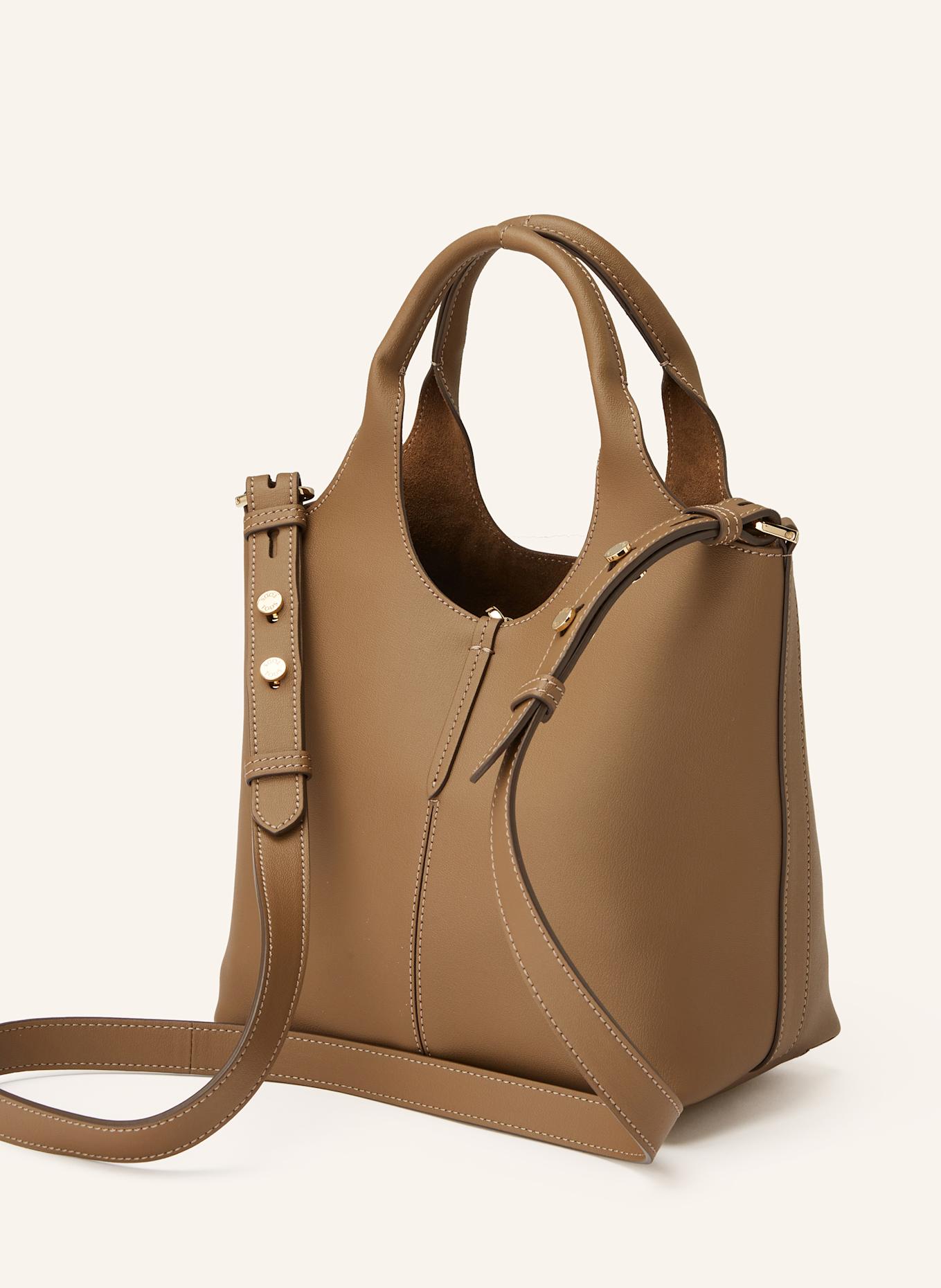 TOD'S Shopper MINI: CAMEL