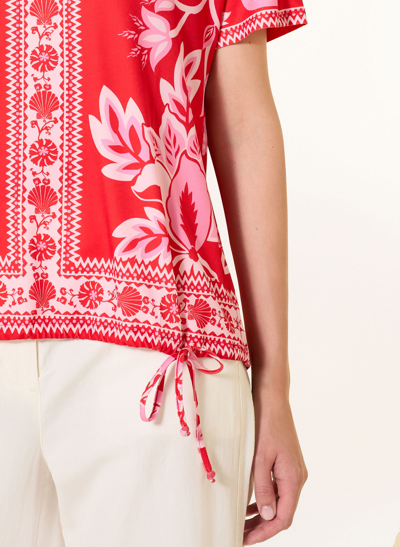 oui T-Shirt: ROT/ PINK