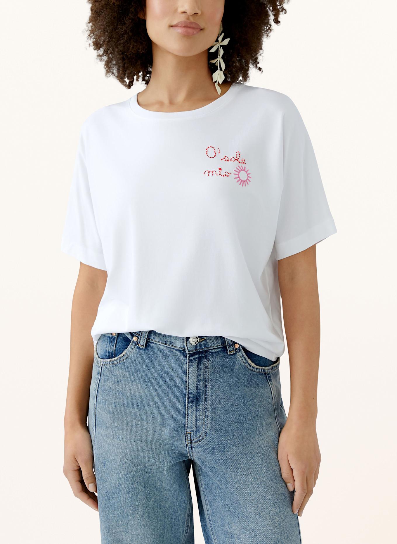 oui T-Shirt: WEISS