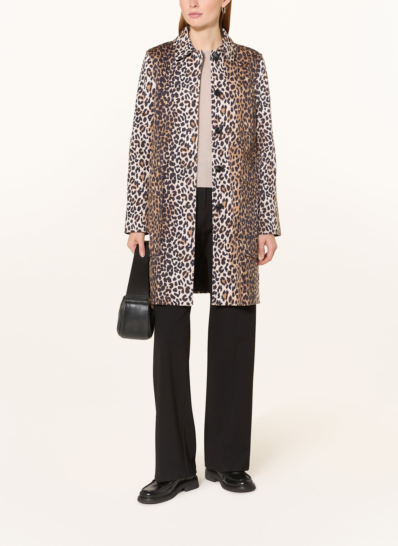 oui Mantel: HELLBRAUN / WEISS / SCHWARZ