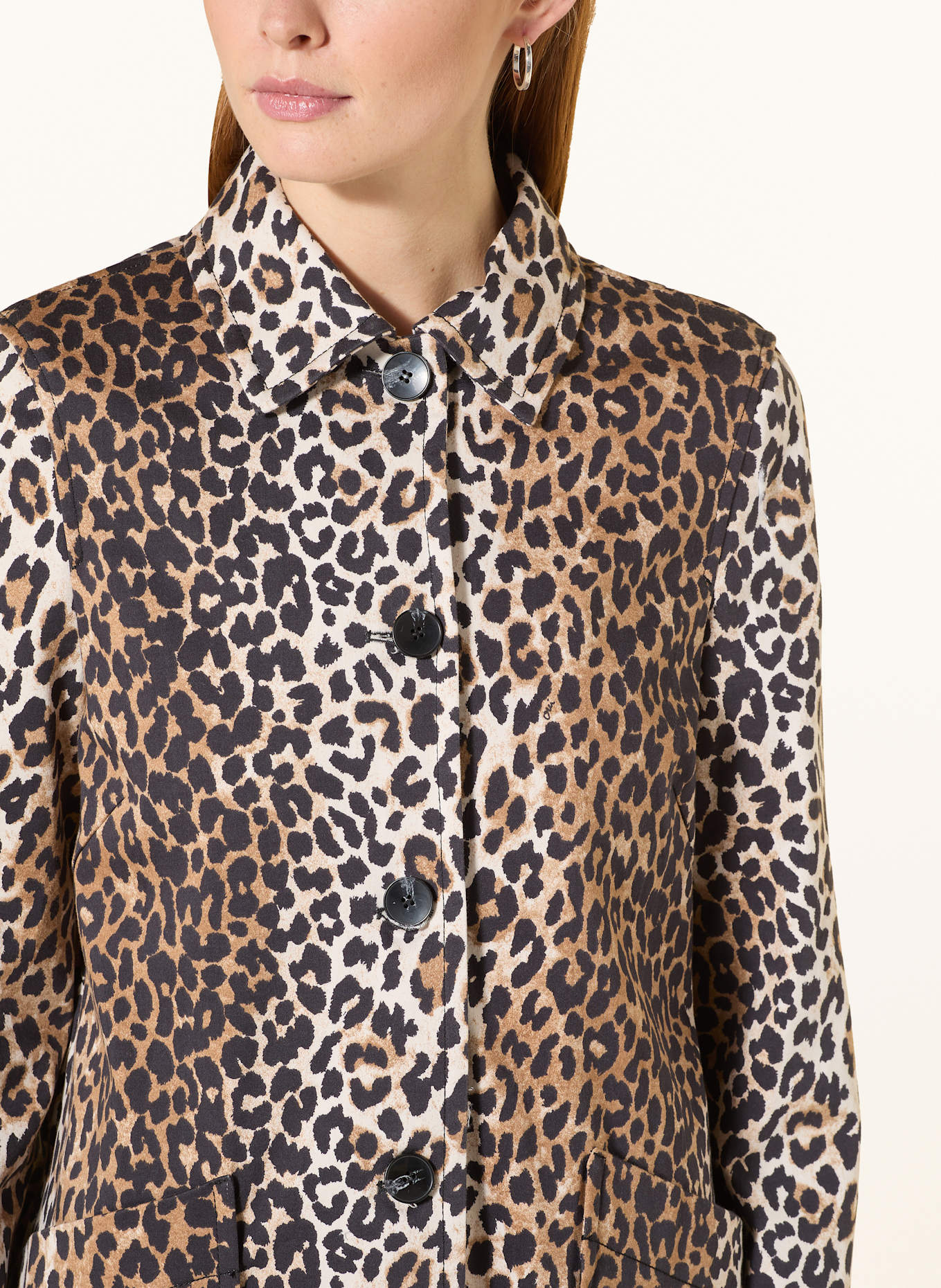 oui Mantel: HELLBRAUN / WEISS / SCHWARZ