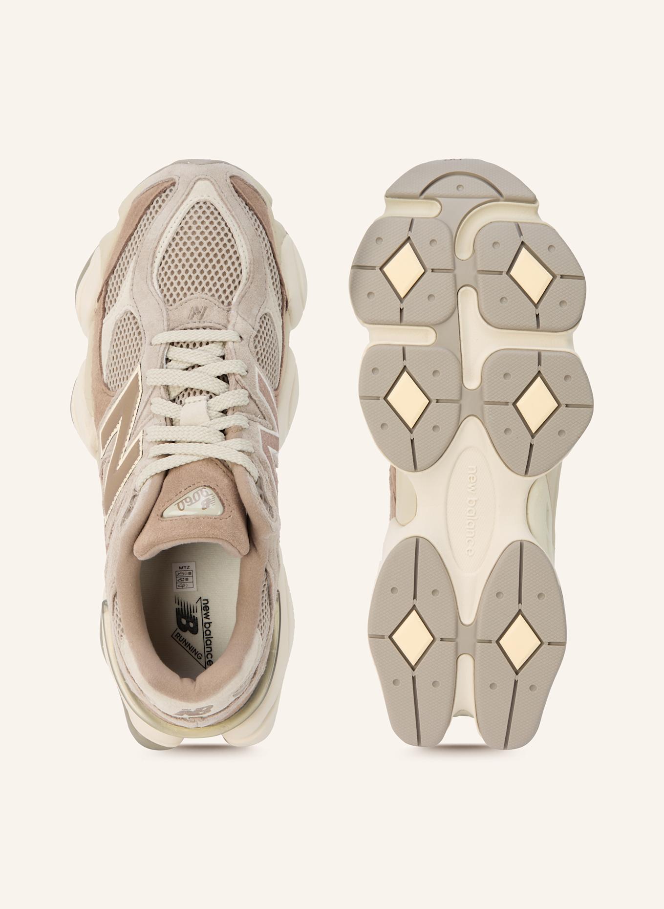 new balance Sneaker 9060: HELLGRAU/ HELLBRAUN