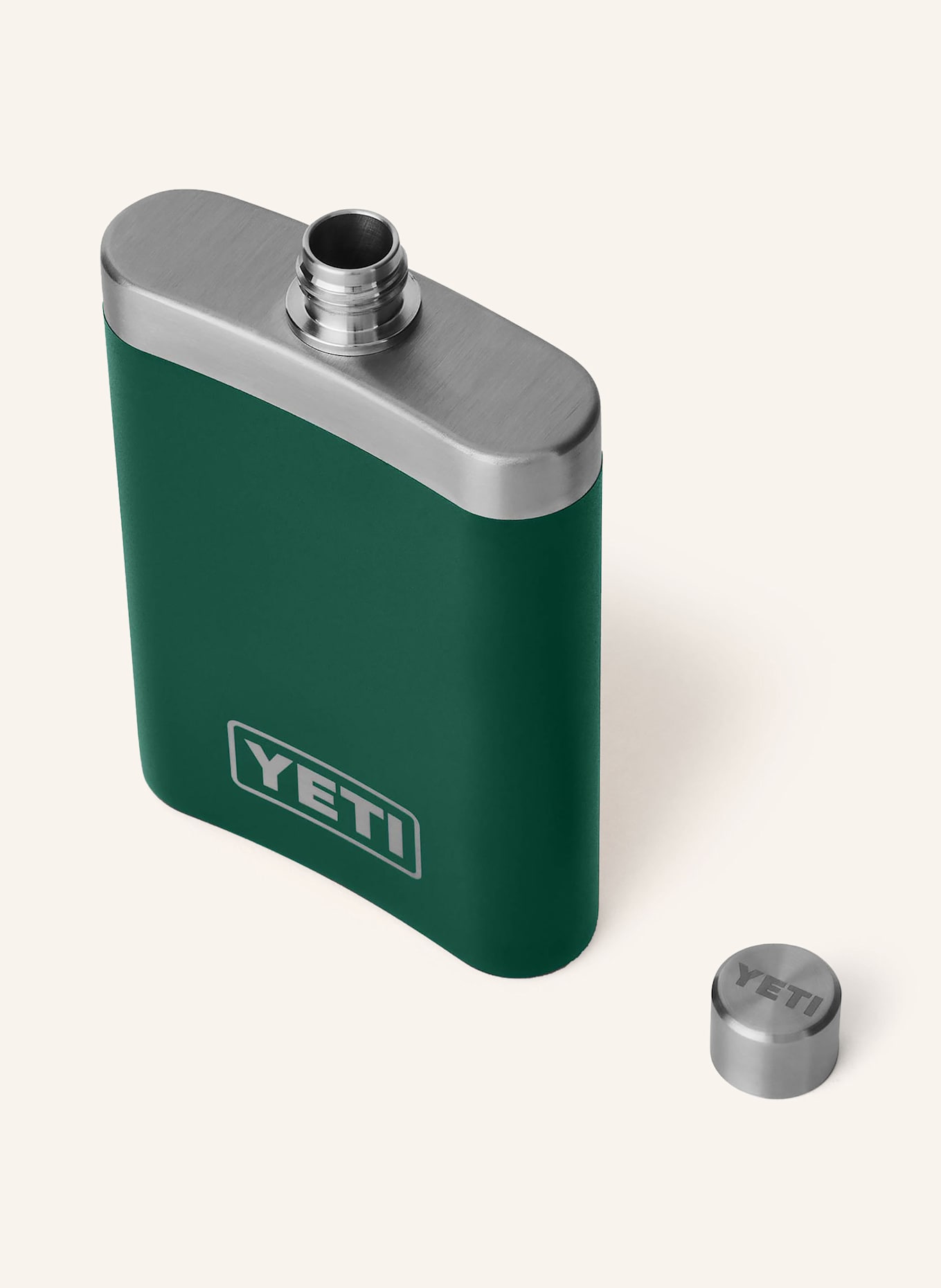 YETI Piersiówka RAMBLER: ZIELONY / SREBRNY