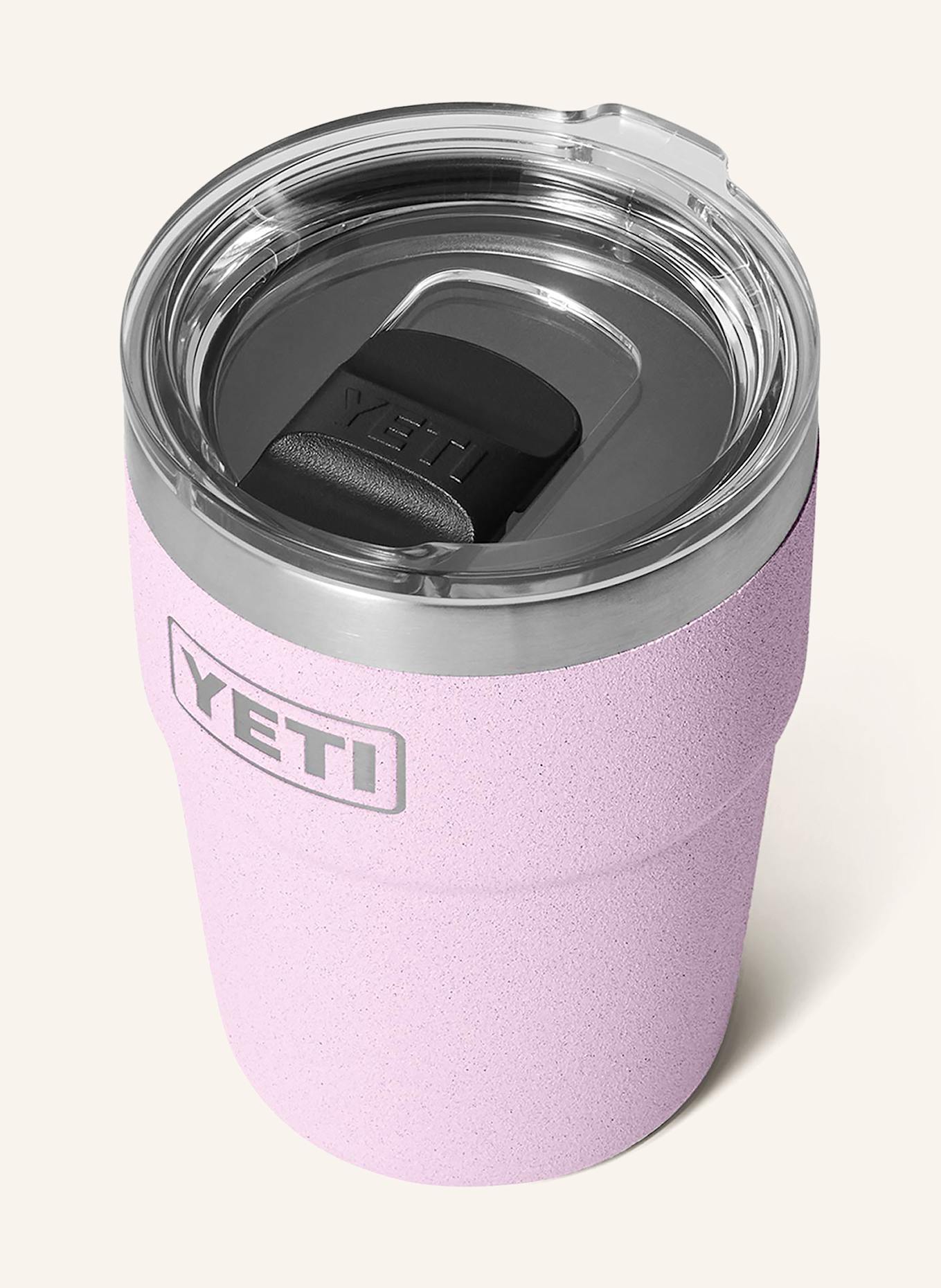 YETI Kubek termiczny RAMBLER®: JASNORÓŻOWY / SREBRNY