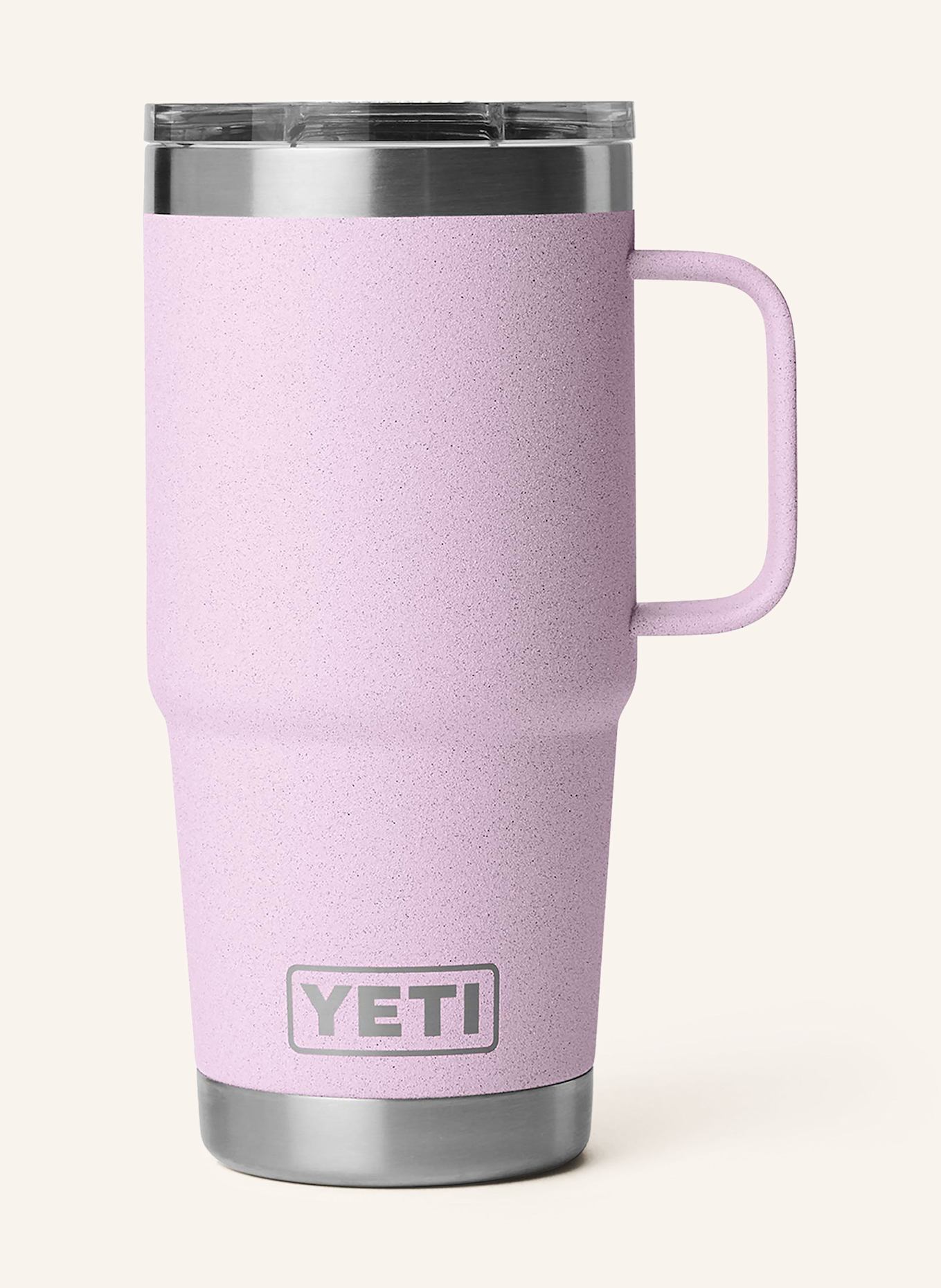 YETI Kubek termiczny RAMBLER®: JASNORÓŻOWY / SREBRNY