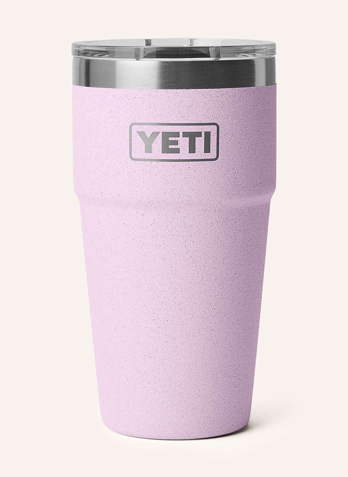 YETI Kubek termiczny RAMBLER®: JASNORÓŻOWY / SREBRNY