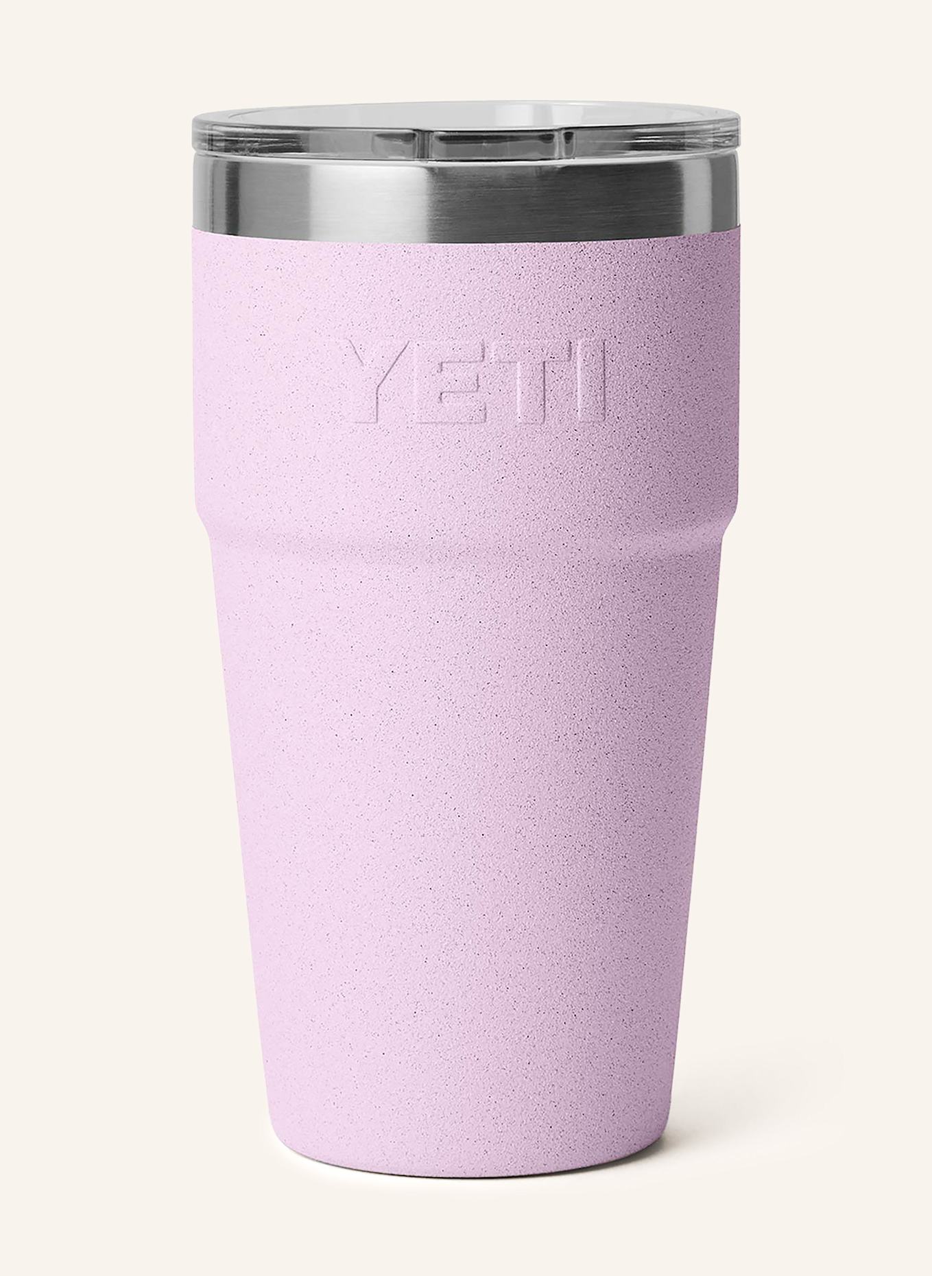 YETI Kubek termiczny RAMBLER®: JASNORÓŻOWY / SREBRNY