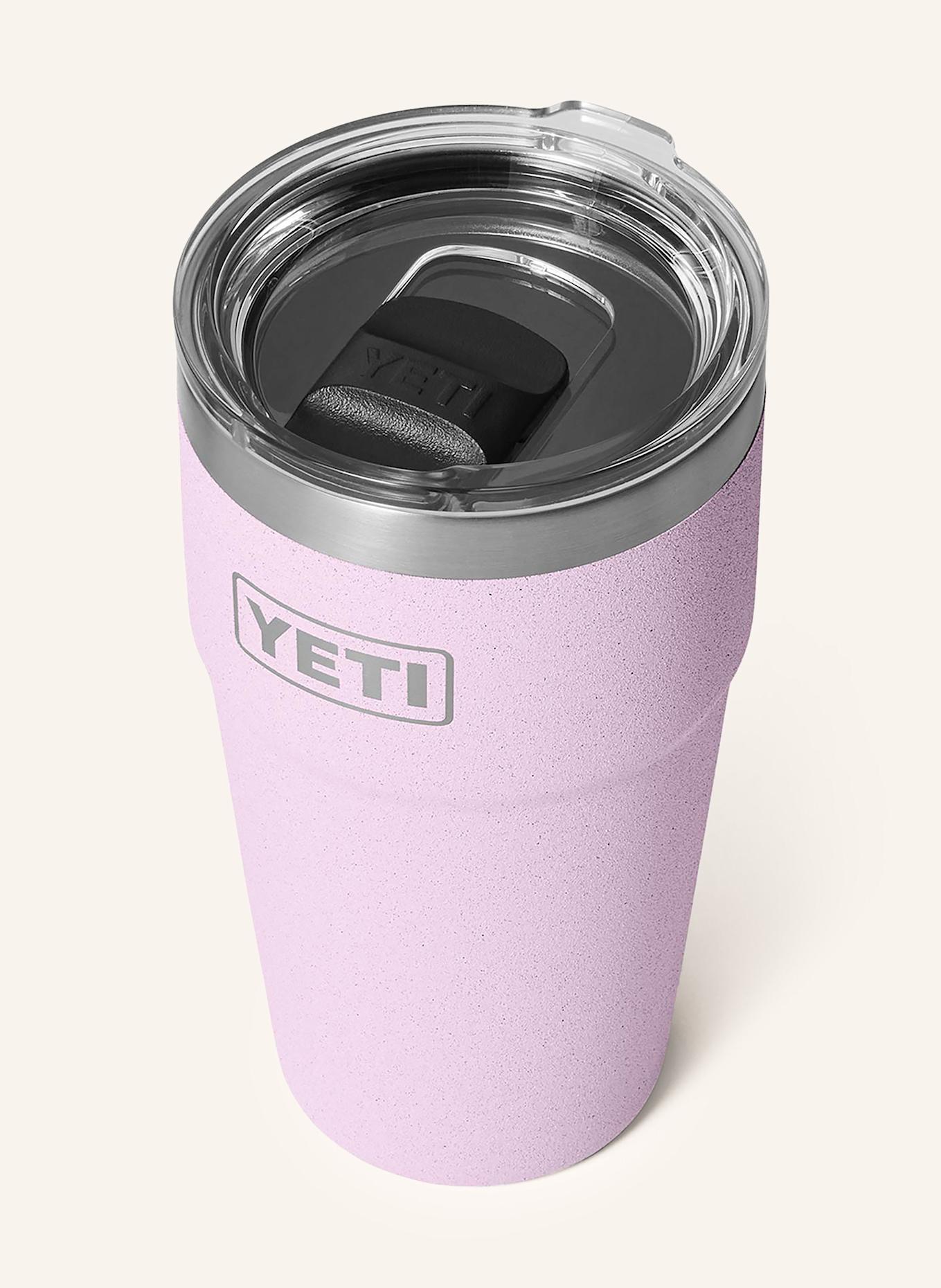 YETI Kubek termiczny RAMBLER®: JASNORÓŻOWY / SREBRNY