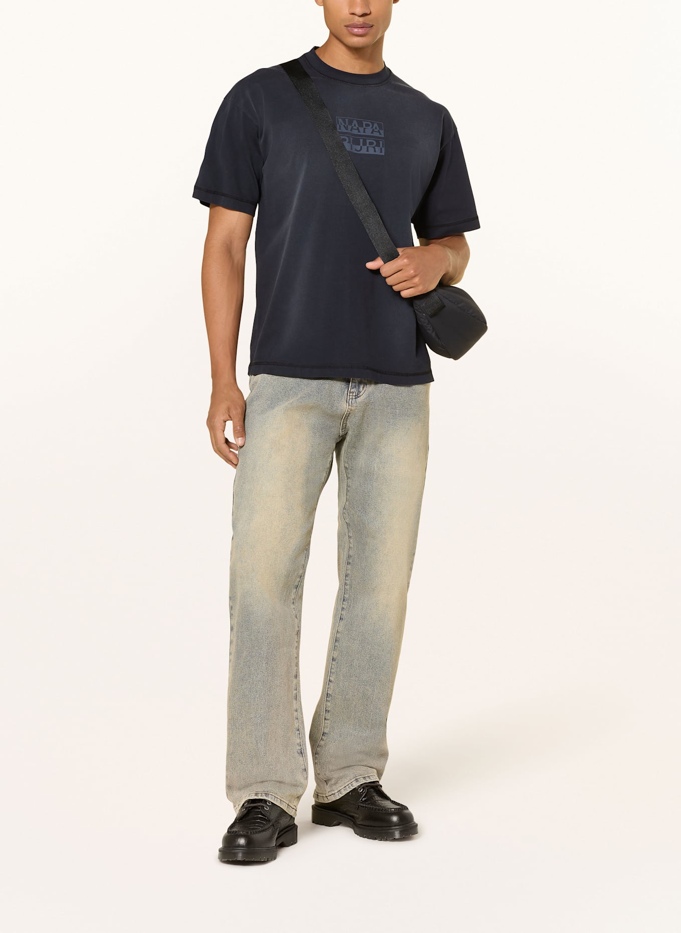 NAPAPIJRI T-shirt S-COMEL: DARK BLUE