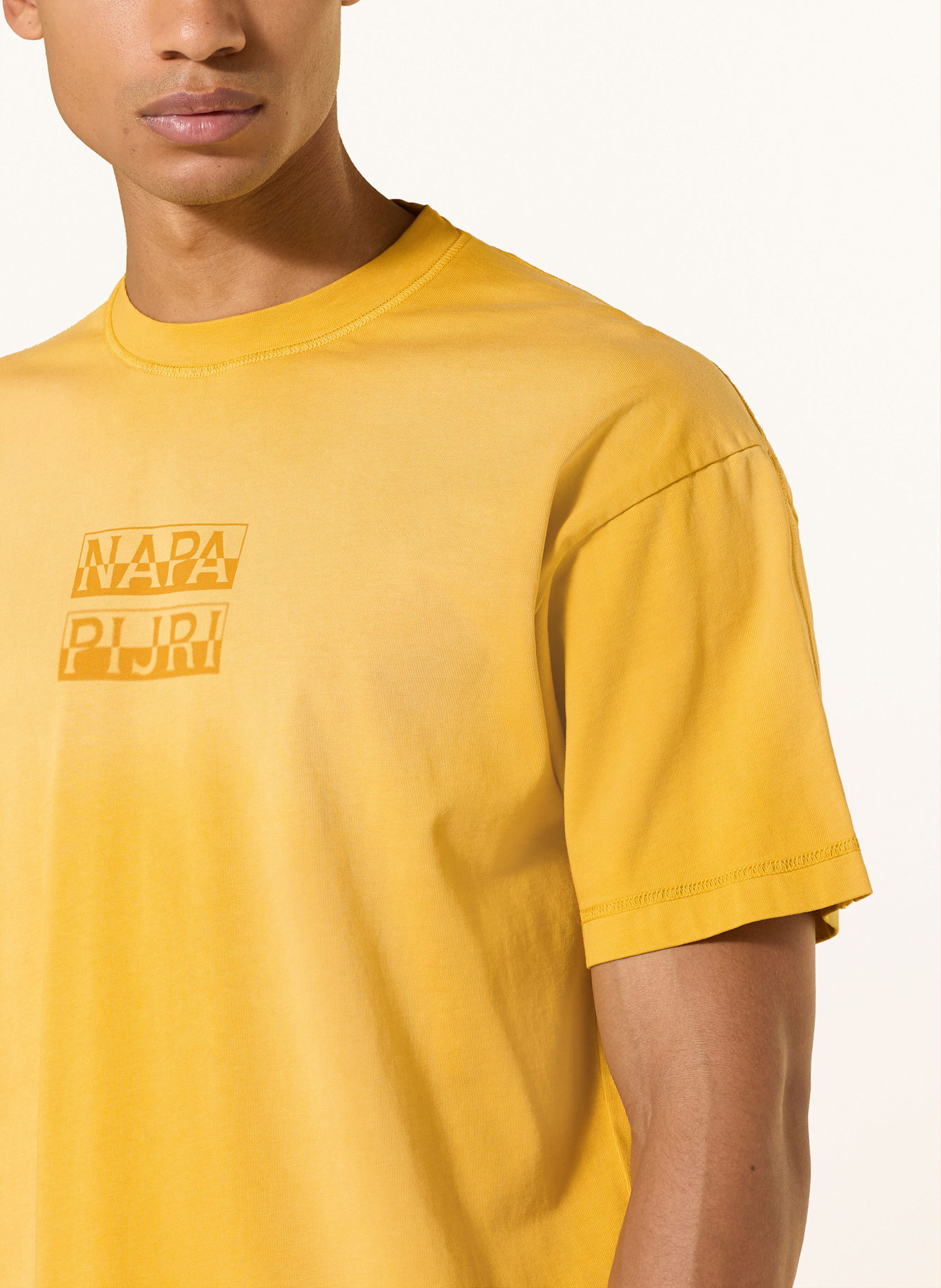 NAPAPIJRI T-shirt S-COMEL: DARK YELLOW