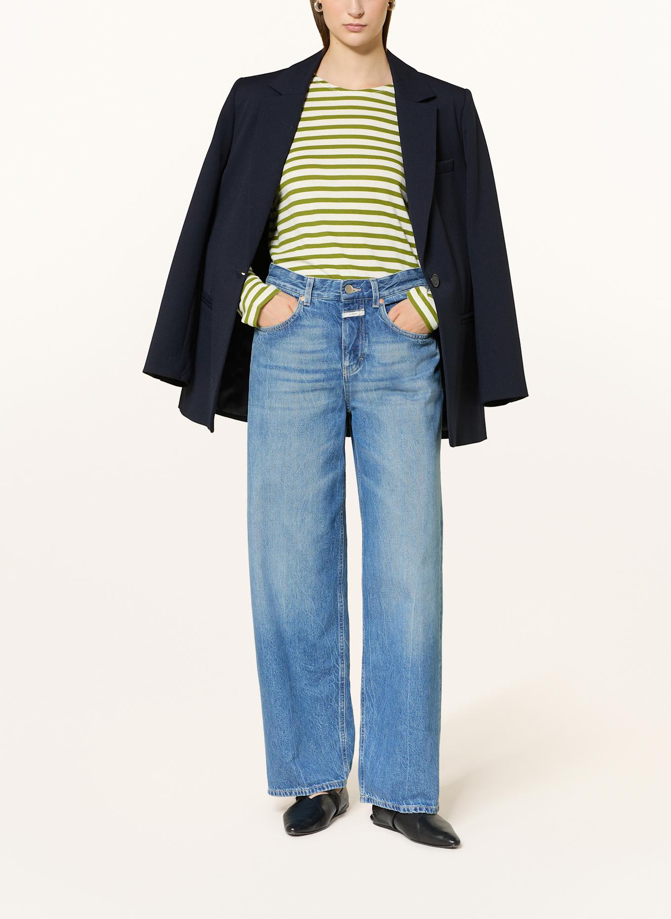 CLOSED Wide Leg Jeans NIKKA: MBL MID BLUE